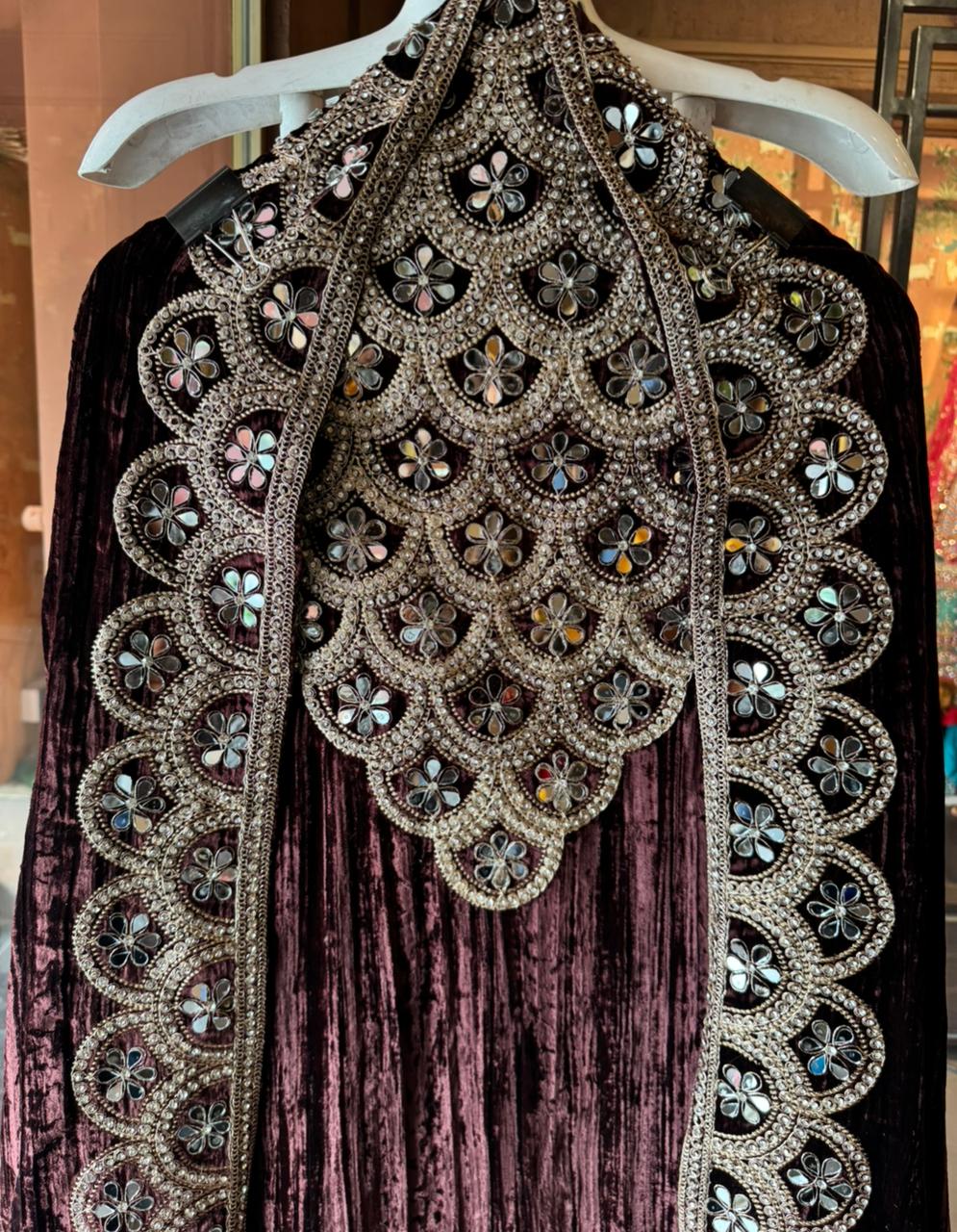 Crushed velvet Suit