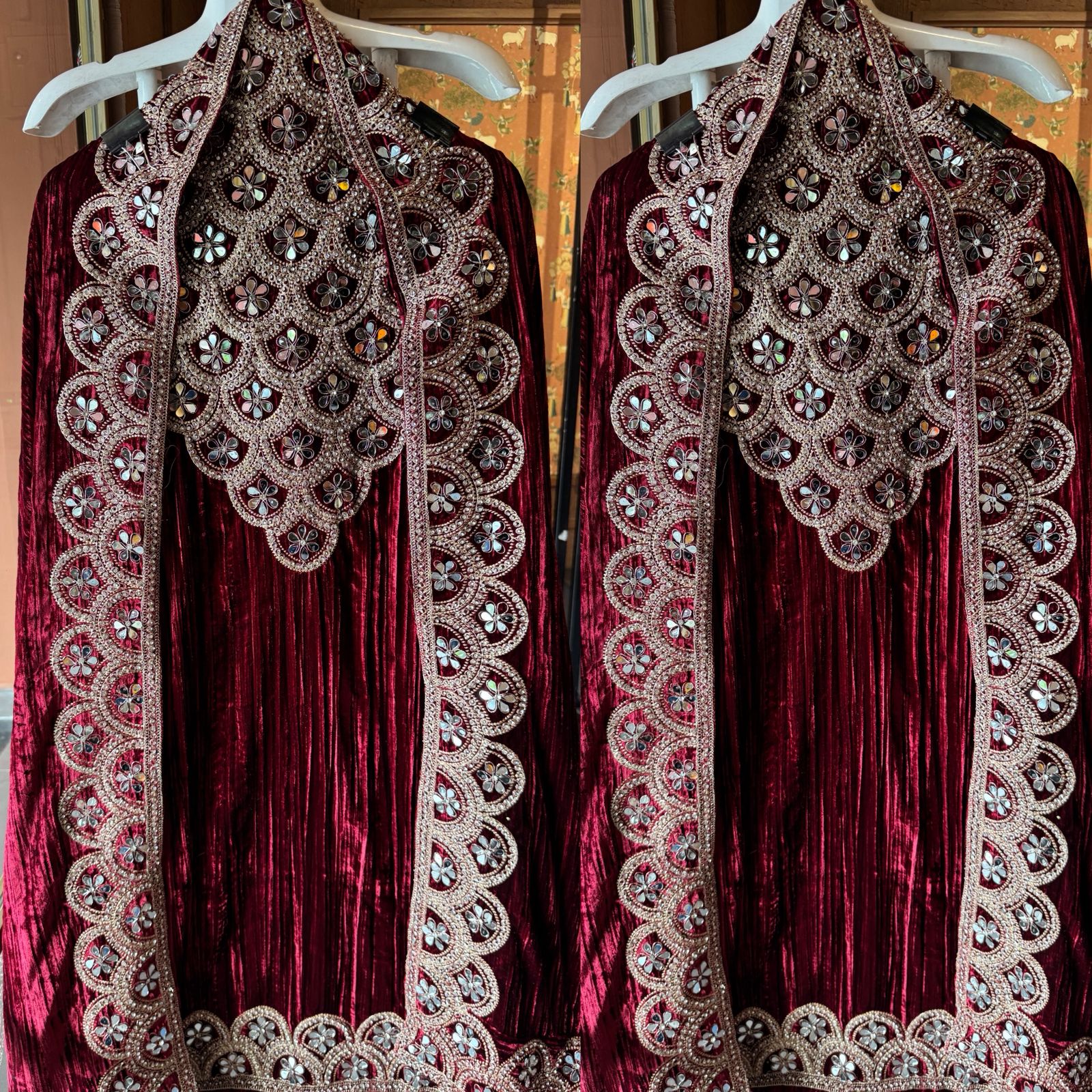 Crushed velvet Suit