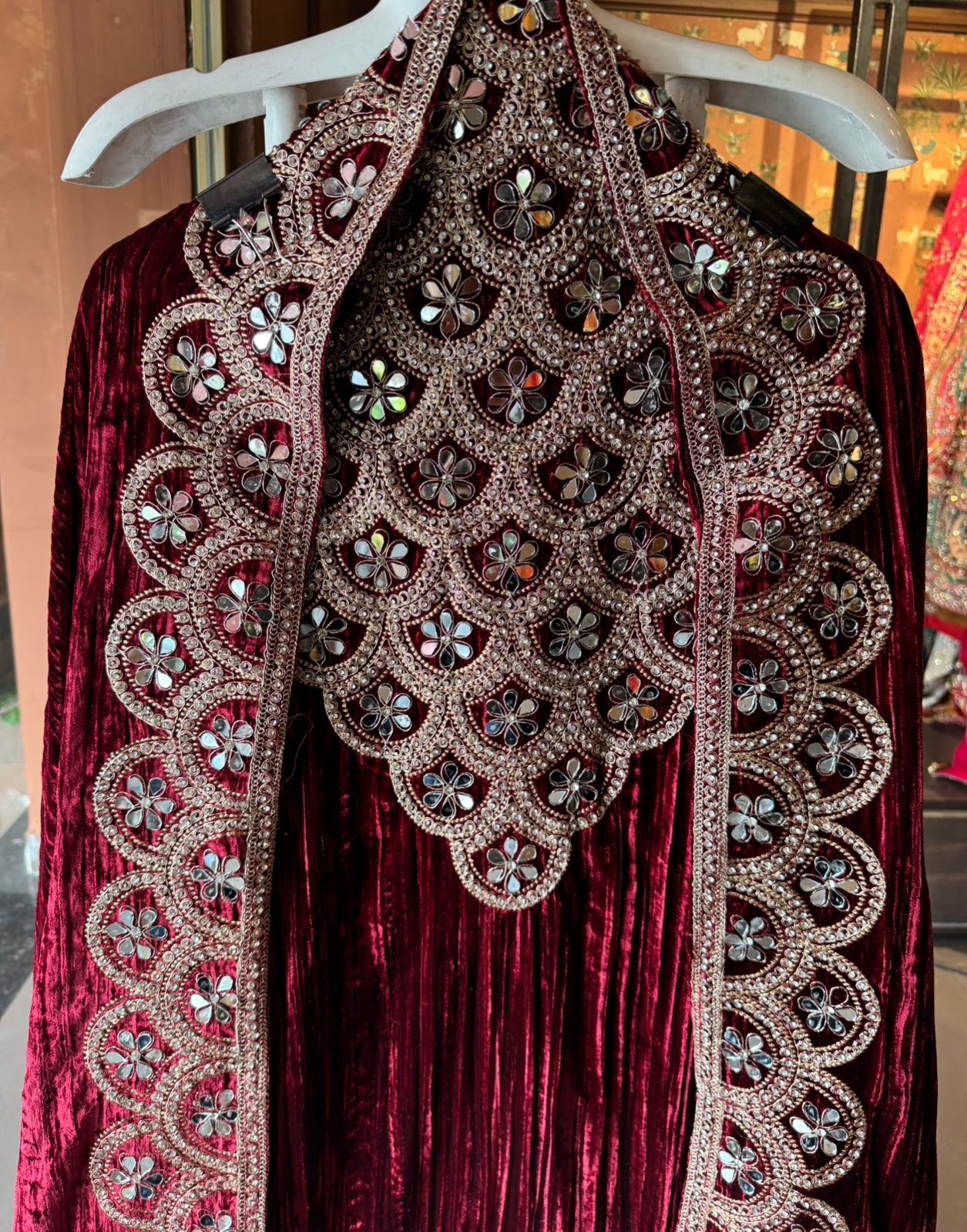 Crushed velvet Suit