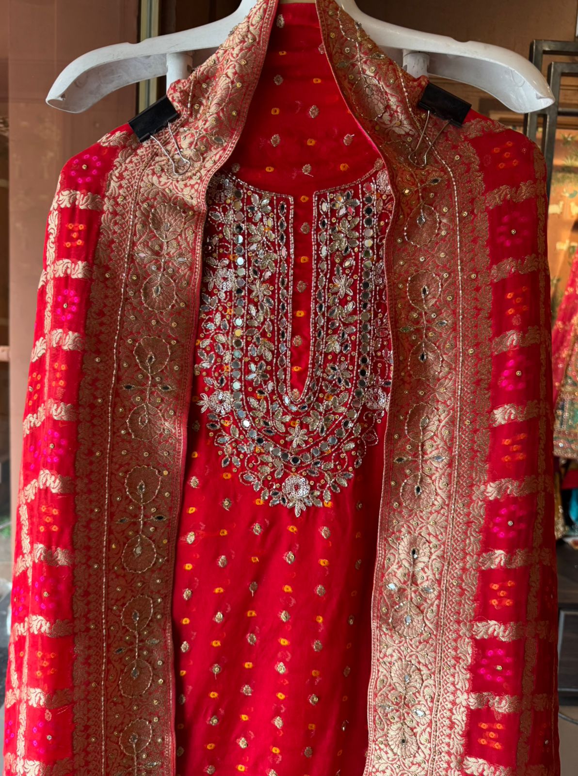 Traditional Indian ethnic Unstitched Suit