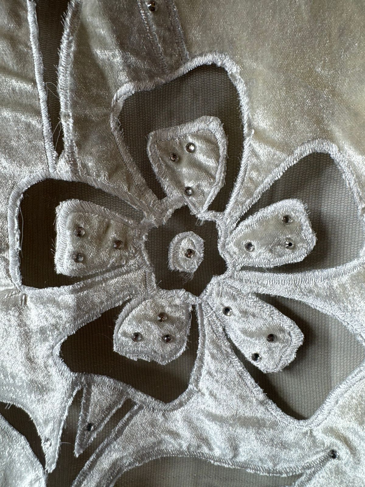 Silk velvet  unstitched Shirt