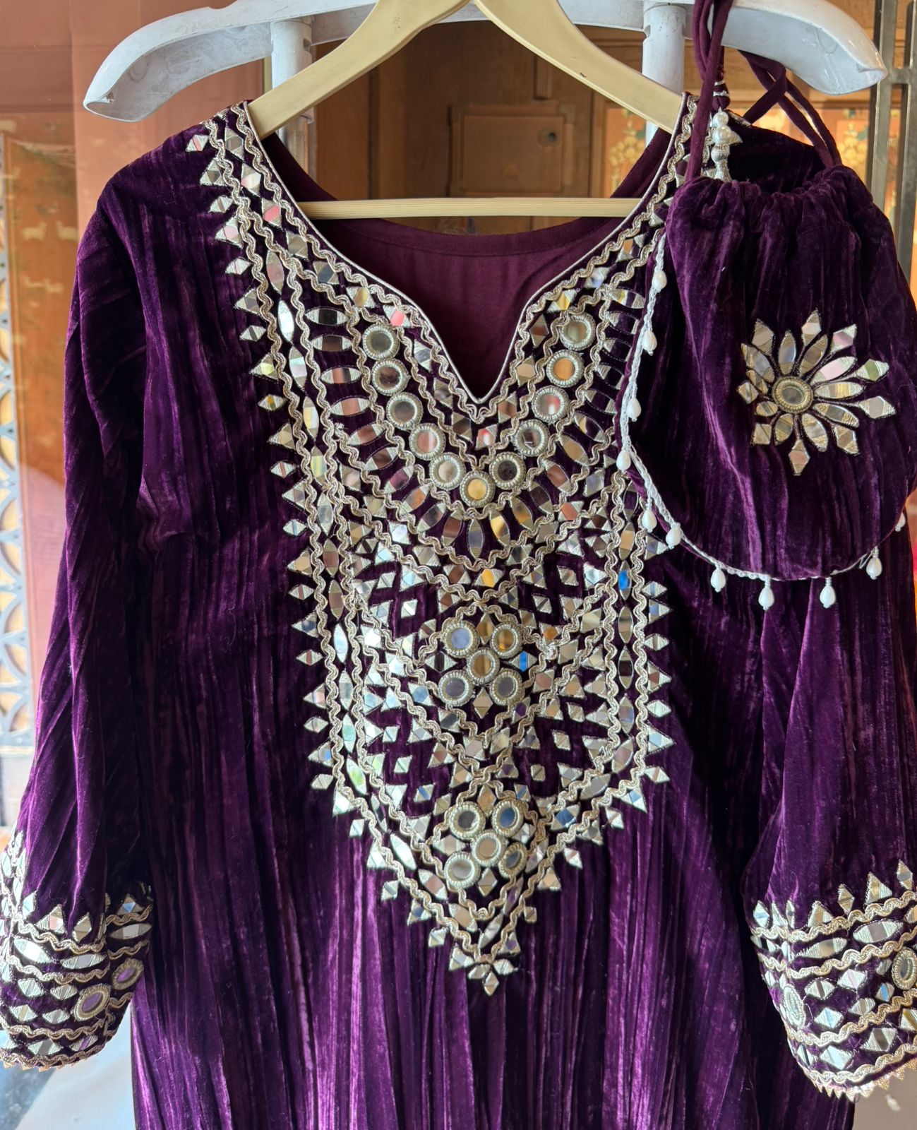 Velvet Long dress