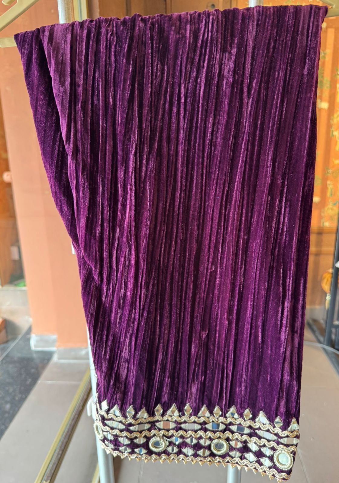Velvet Long dress
