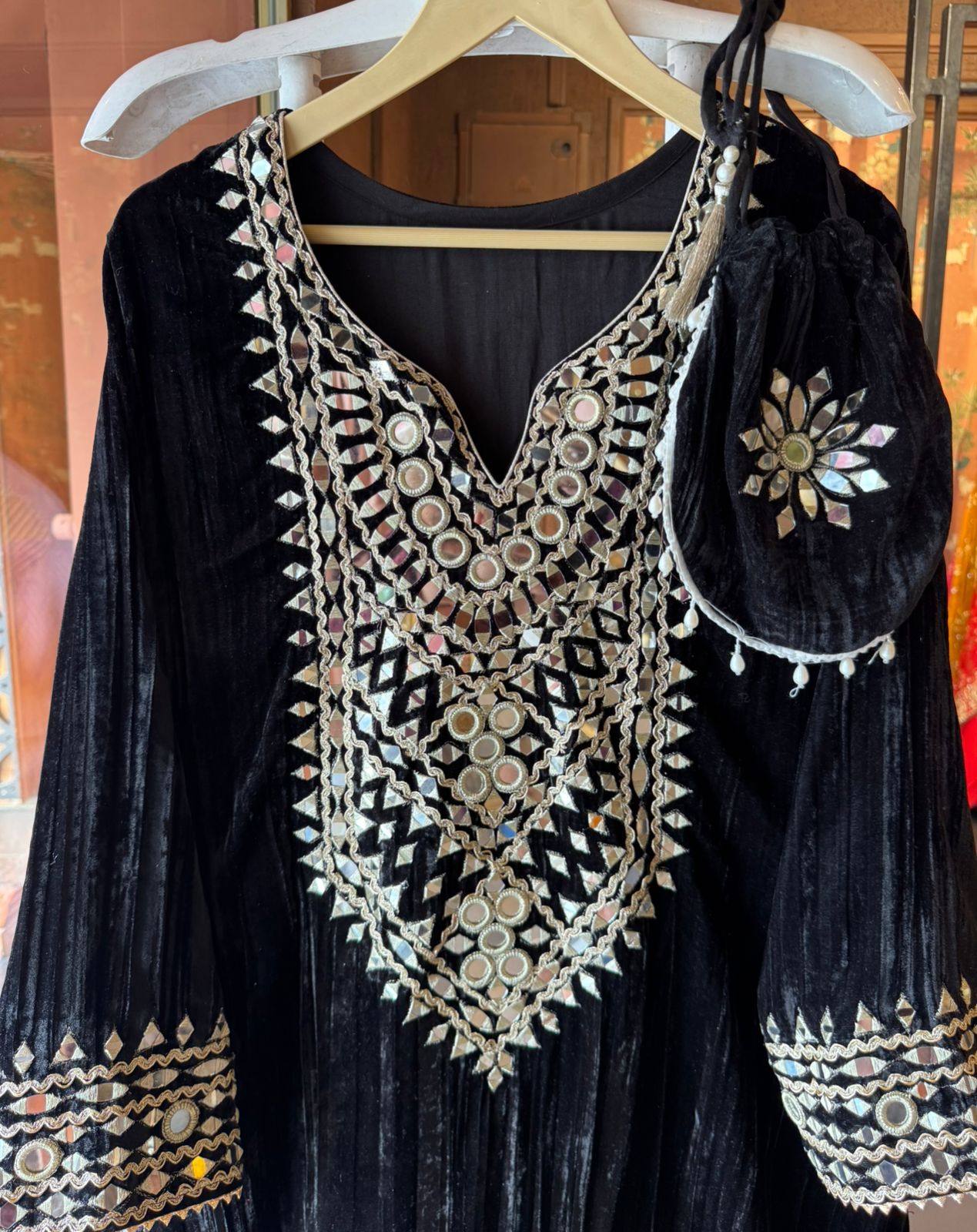 Velvet Long dress
