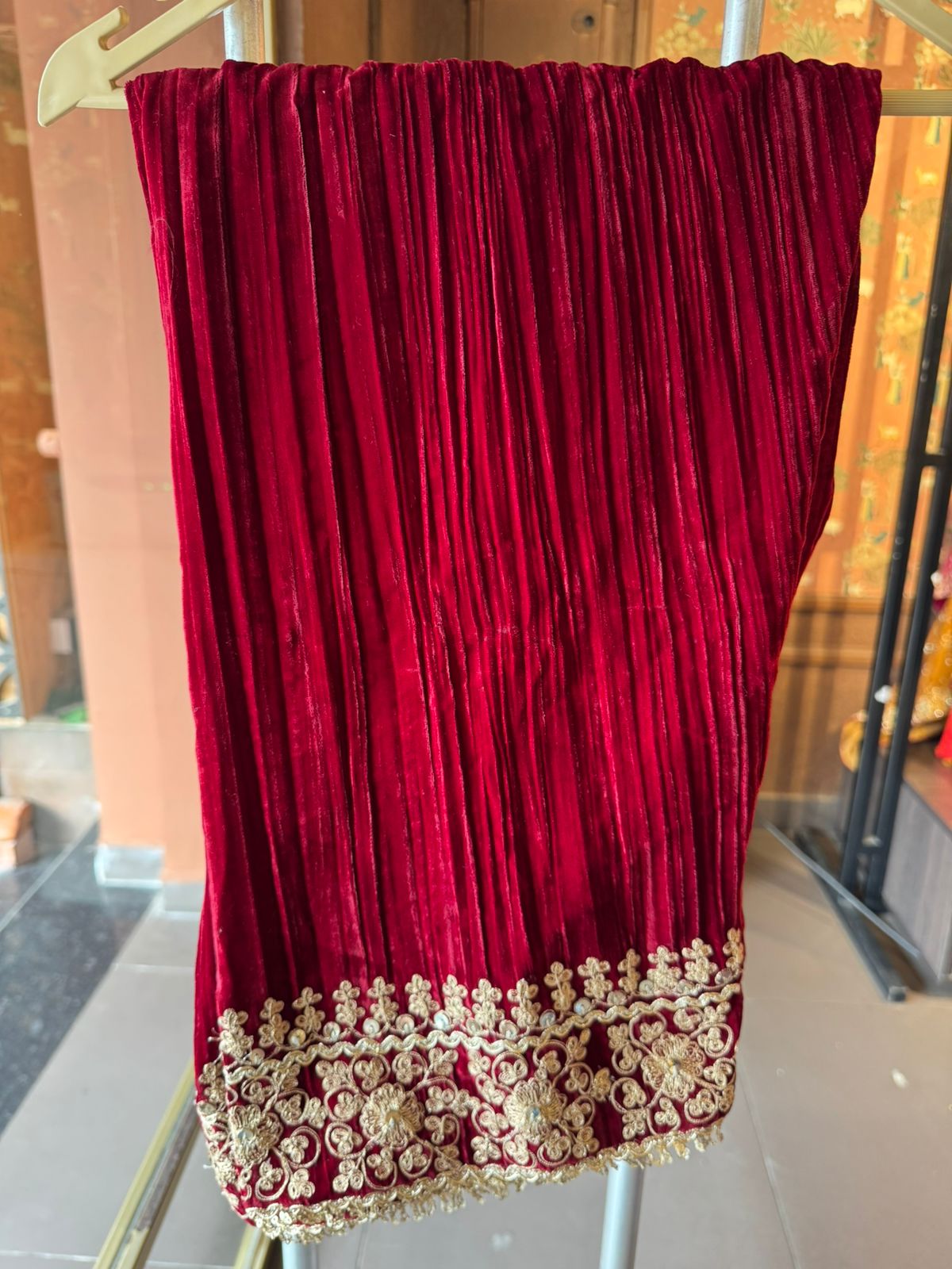 Velvet Long dress
