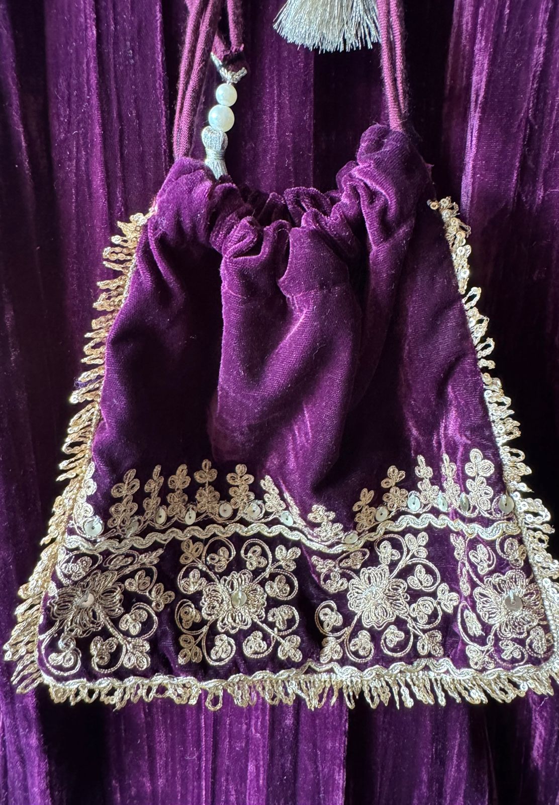 Velvet Long dress