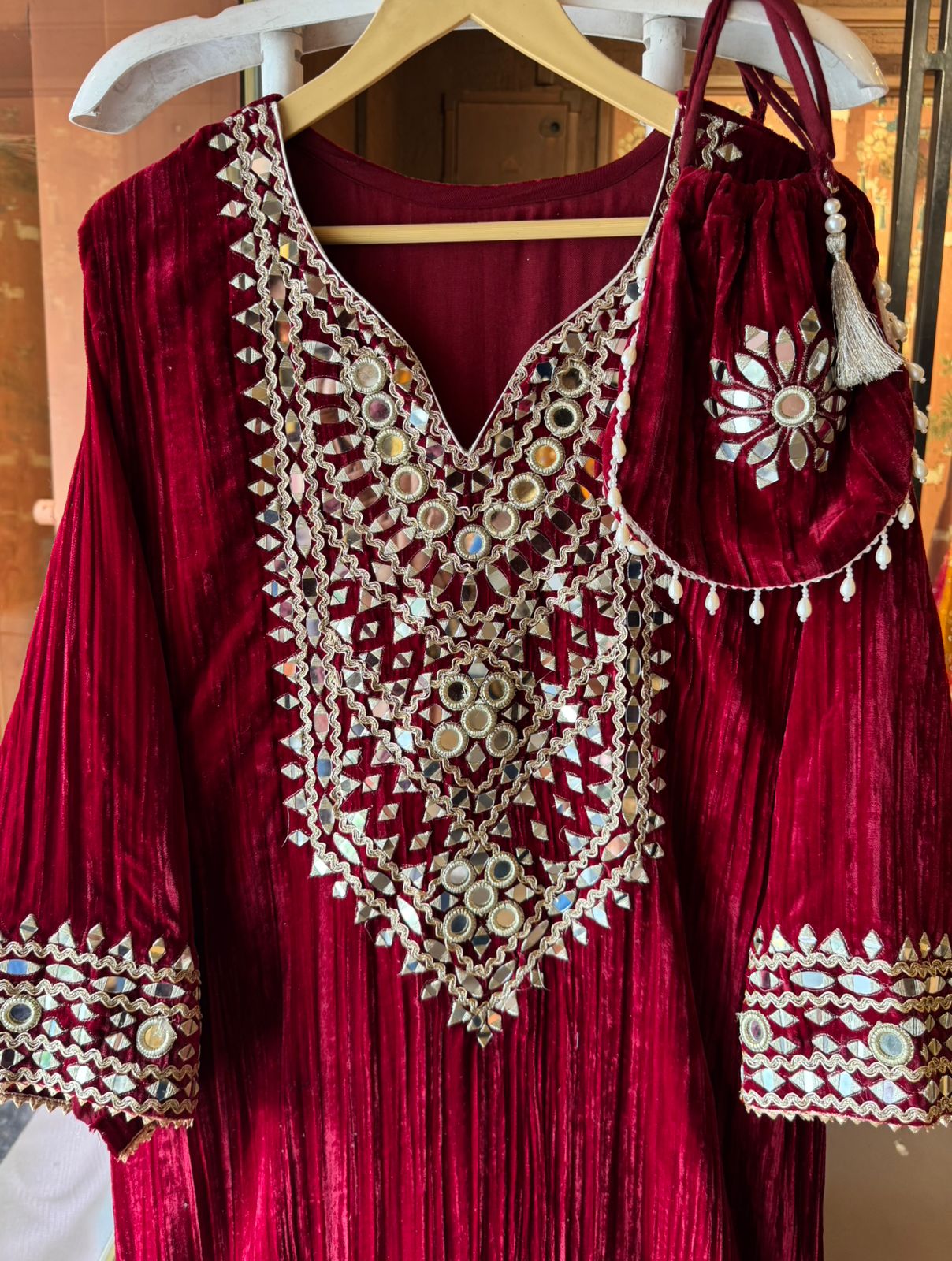Velvet Long dress