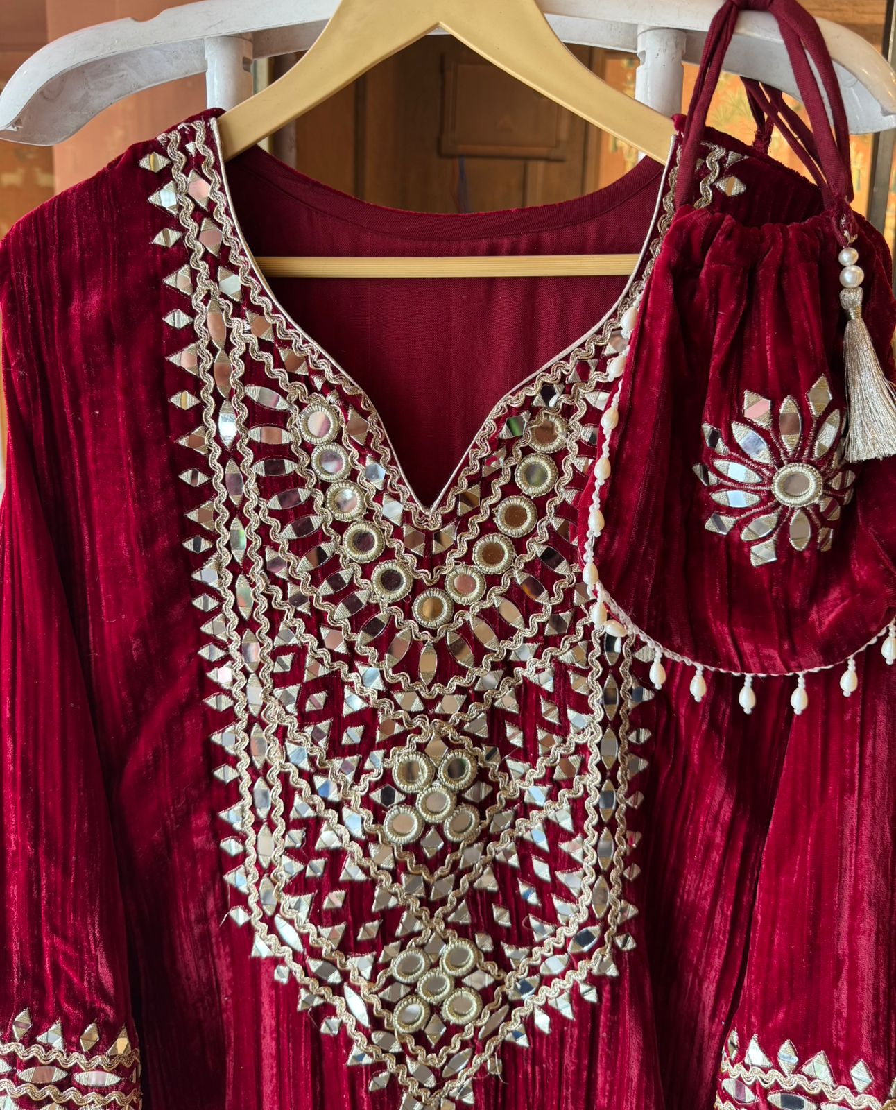 Velvet Long dress