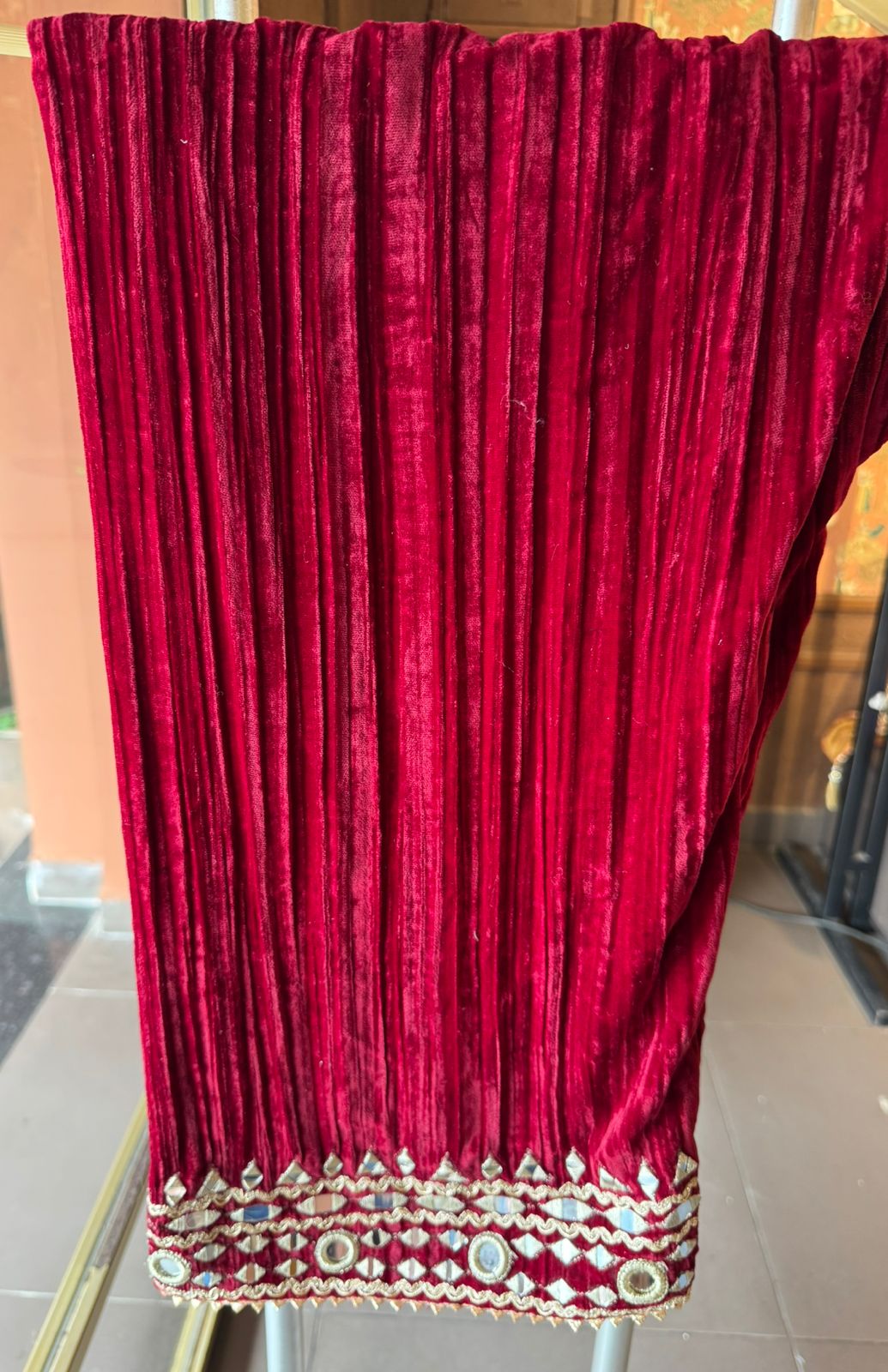 Velvet Long dress