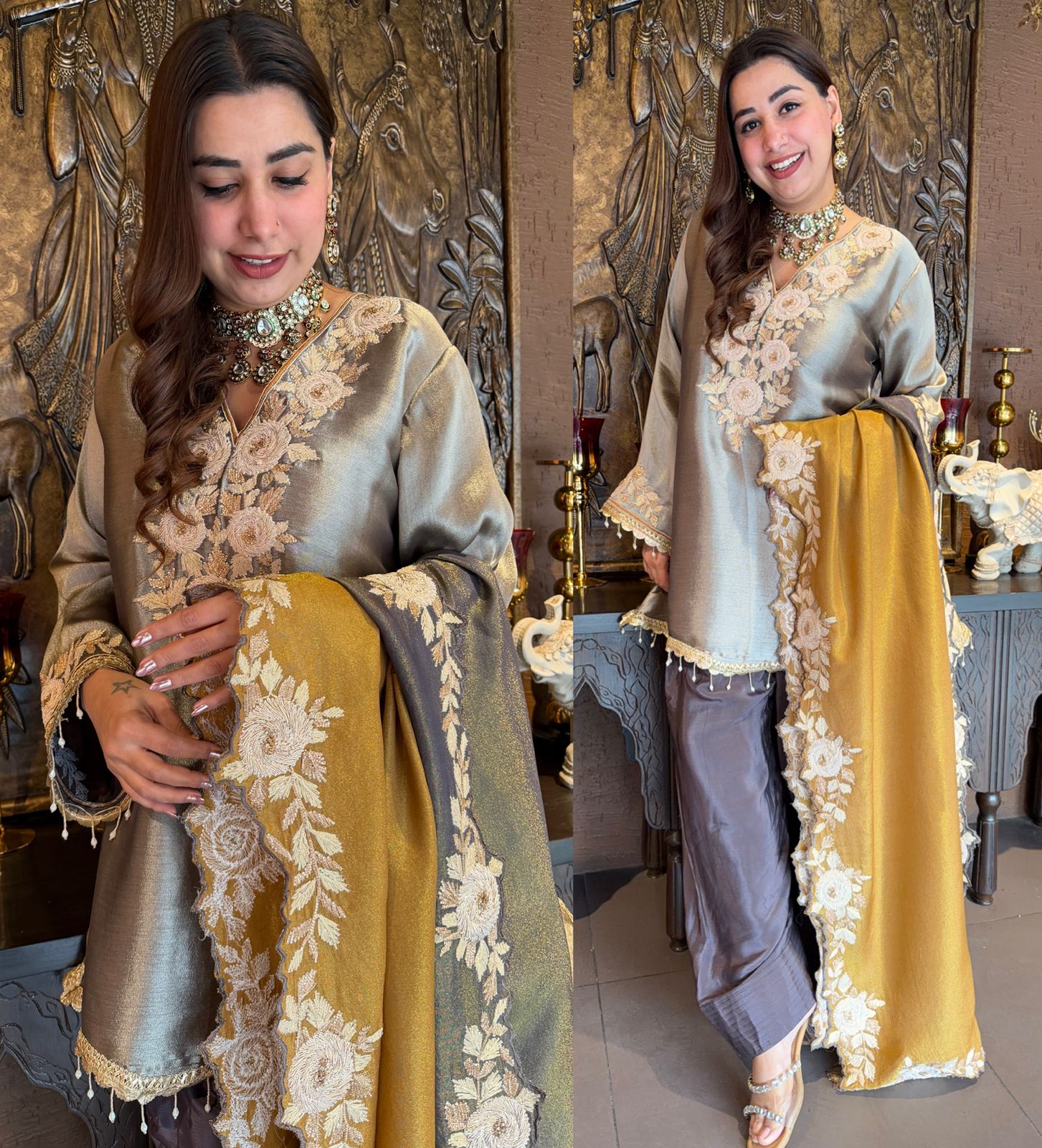 Elegant Indian ethnic suit