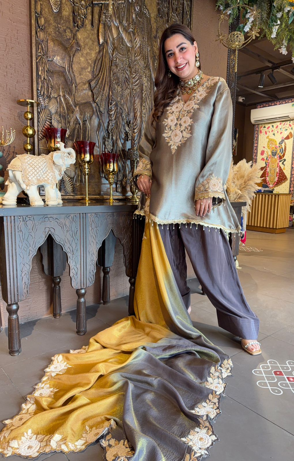 Elegant Indian ethnic suit