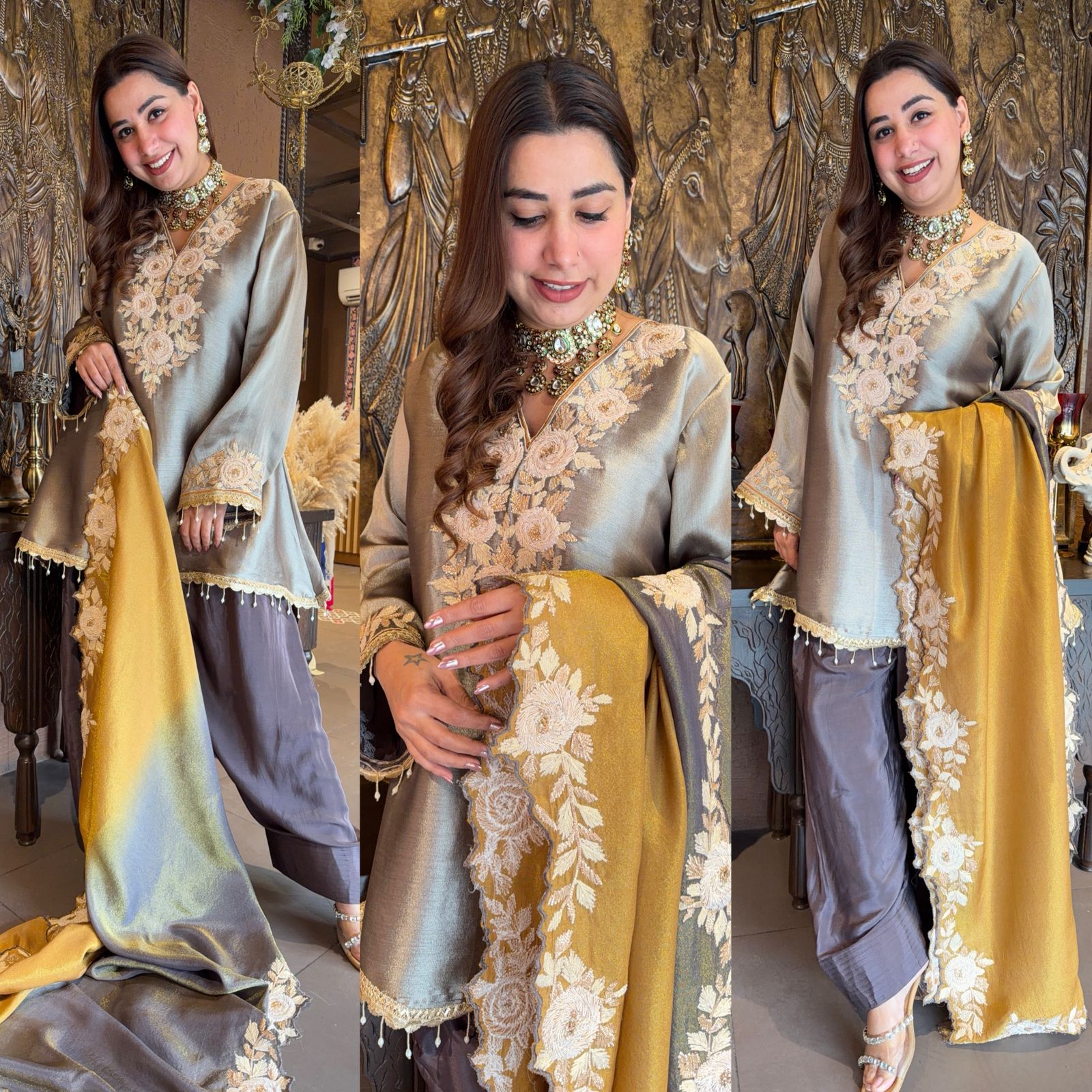 Elegant Indian ethnic suit