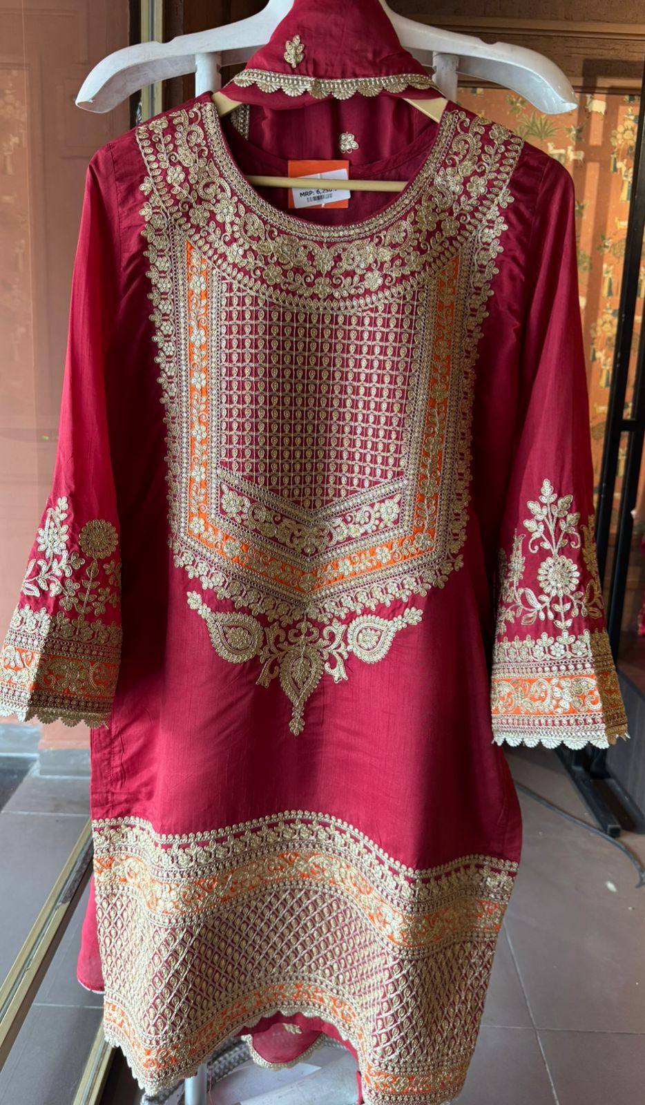 Pure 100% silk Kurta