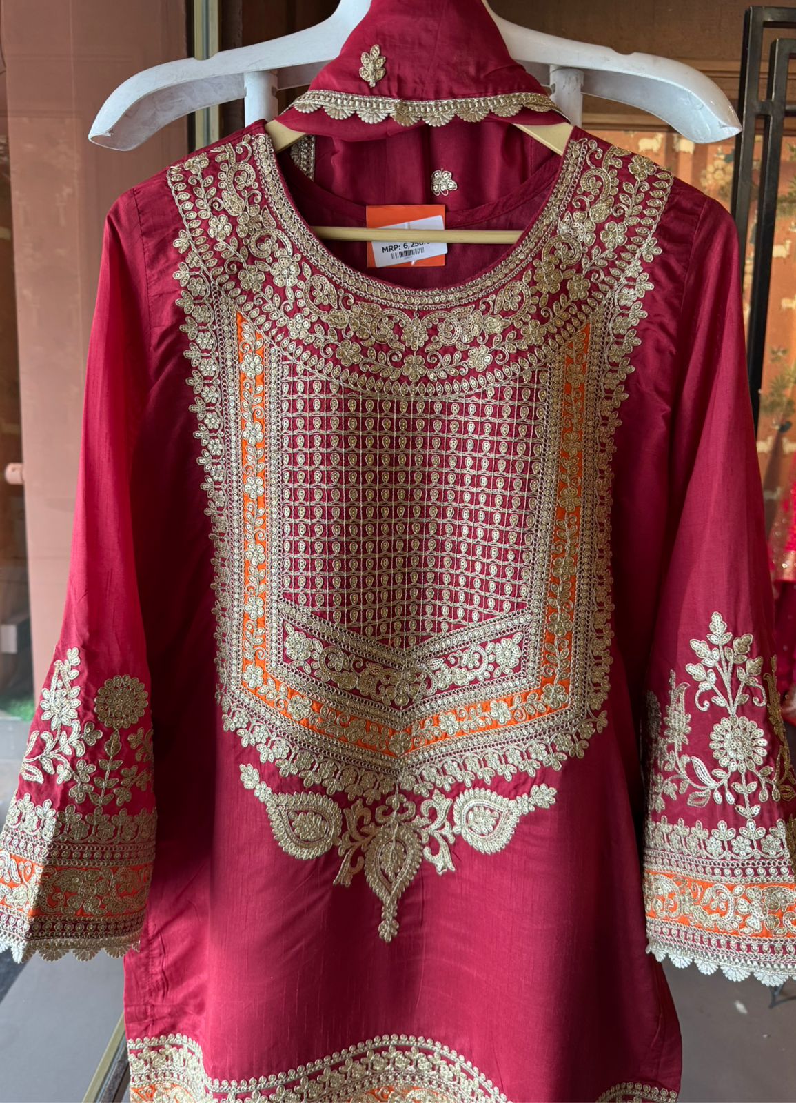 Pure 100% silk Kurta