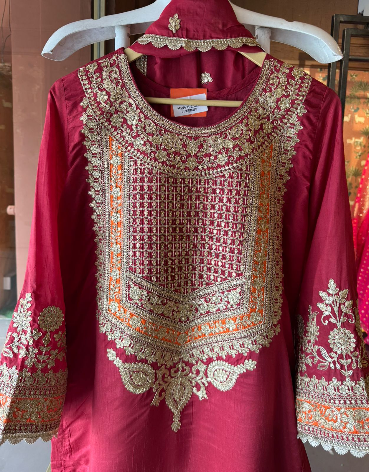 Pure 100% silk Kurta