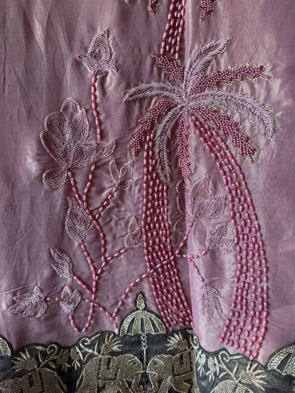 Royal Mughal Embroidered Unstitched Suit