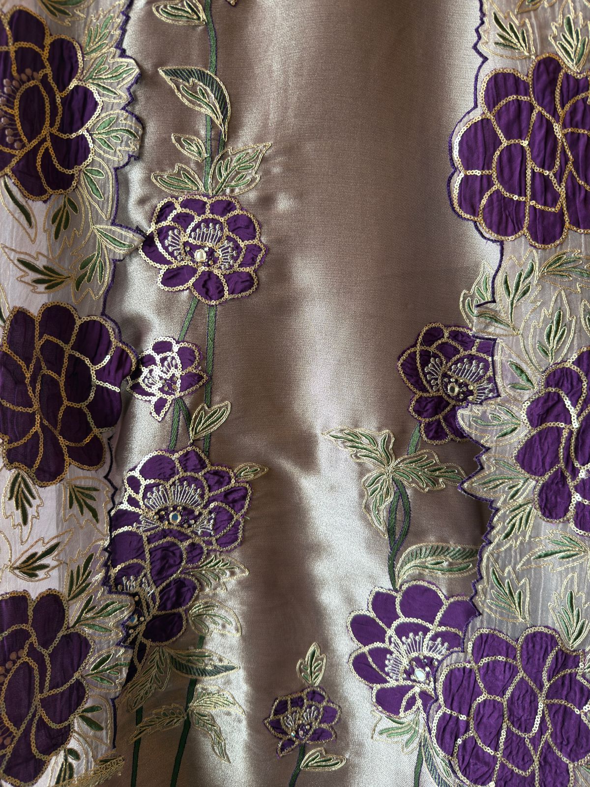 Giraffe tissue fabric Suit set
