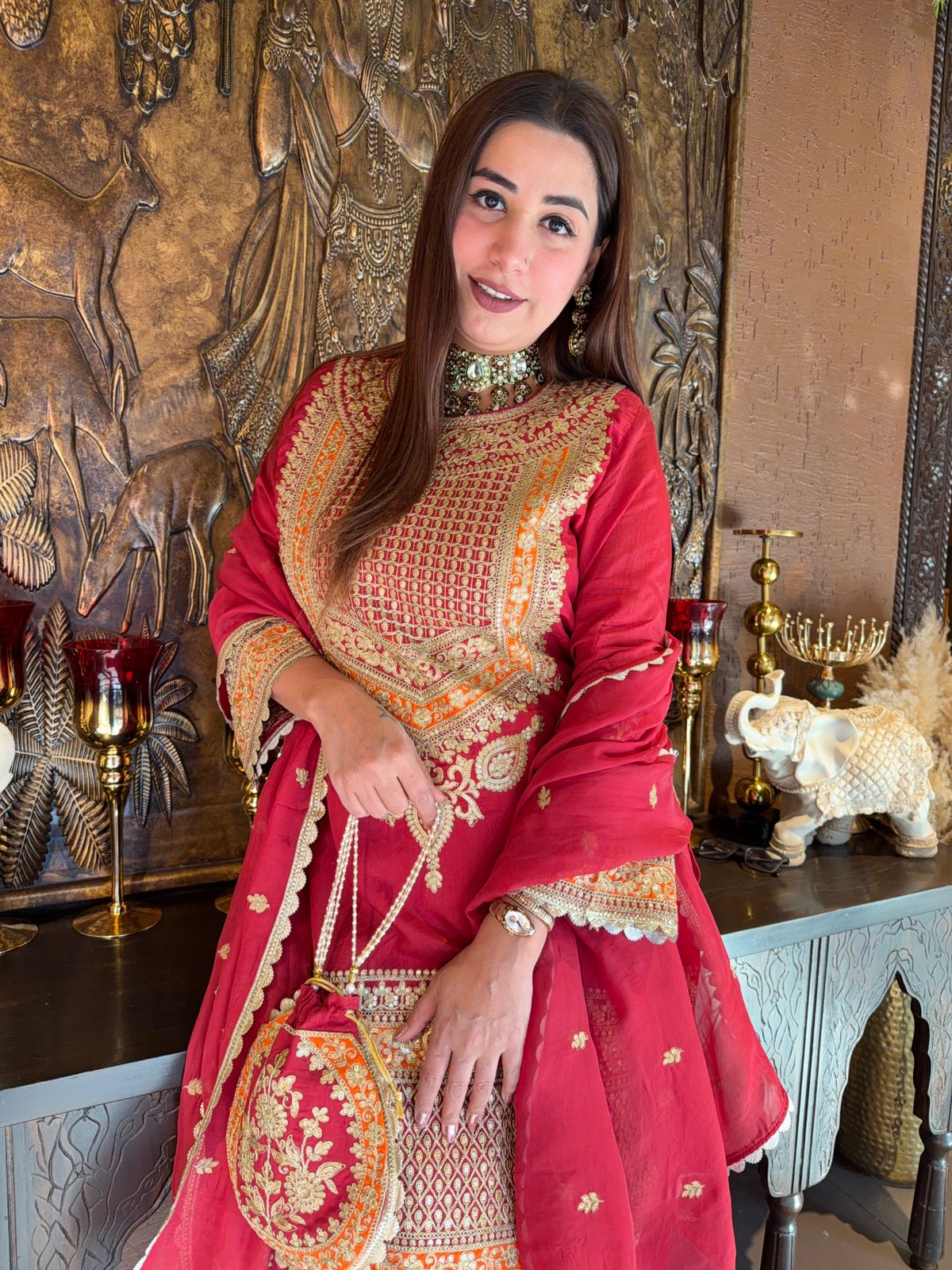 Pure 100% silk Kurta