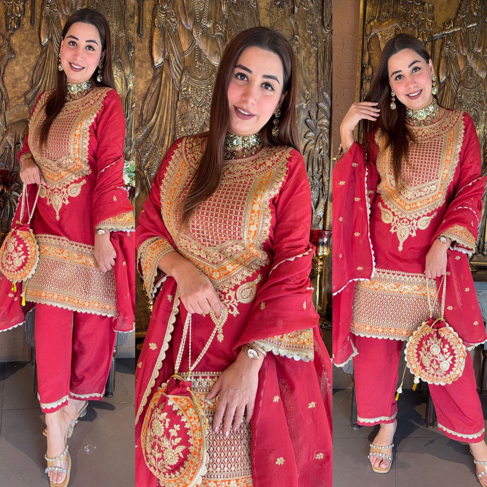 Pure 100% silk Kurta