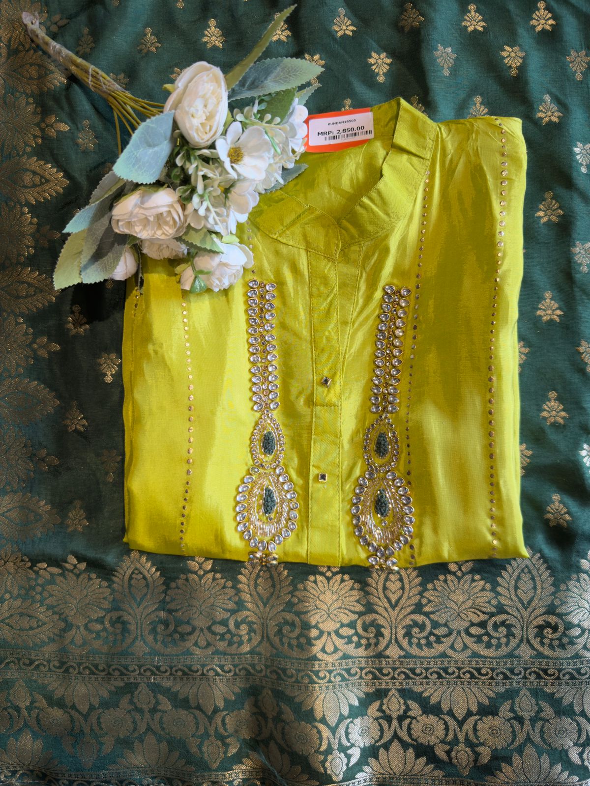 Russian silk Unstitched Shirt