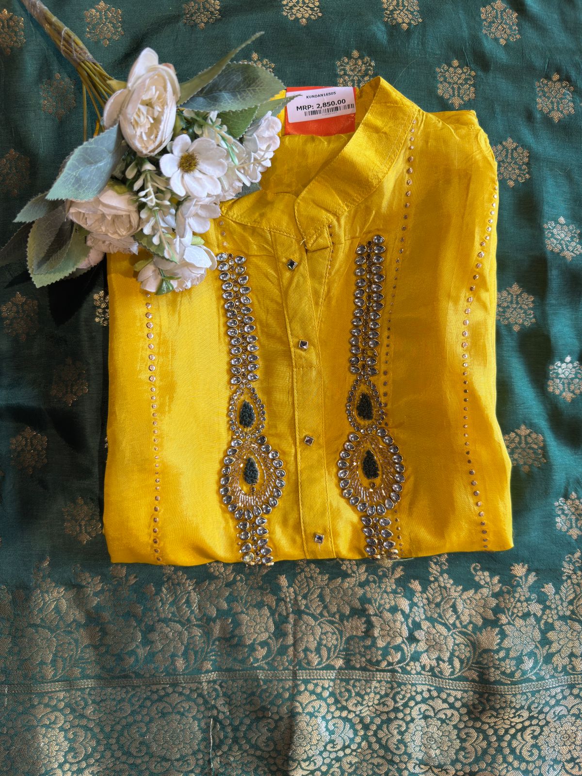 Russian silk Unstitched Shirt