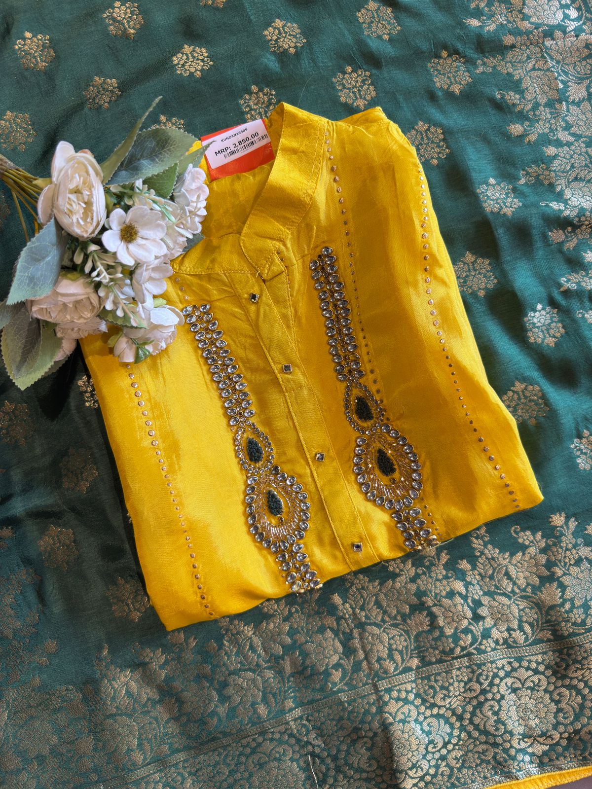 Russian silk Unstitched Shirt