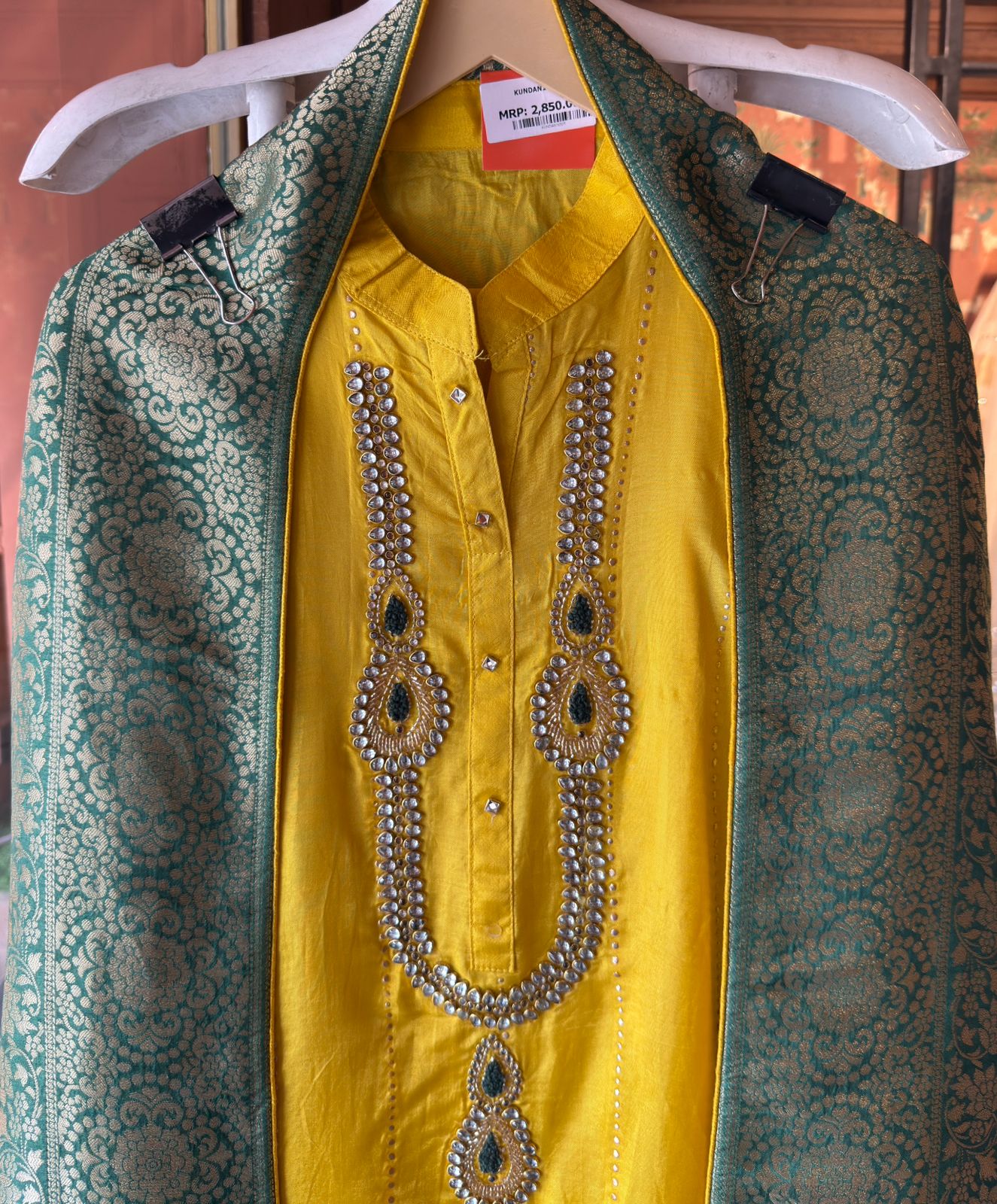 Russian silk Unstitched Shirt