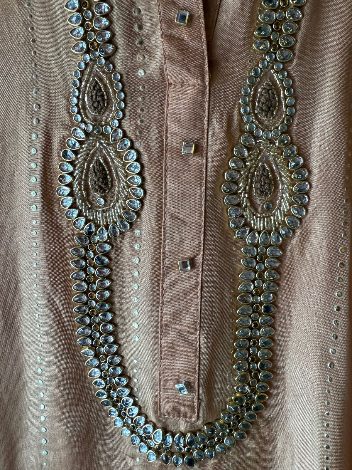 Russian silk Unstitched Shirt