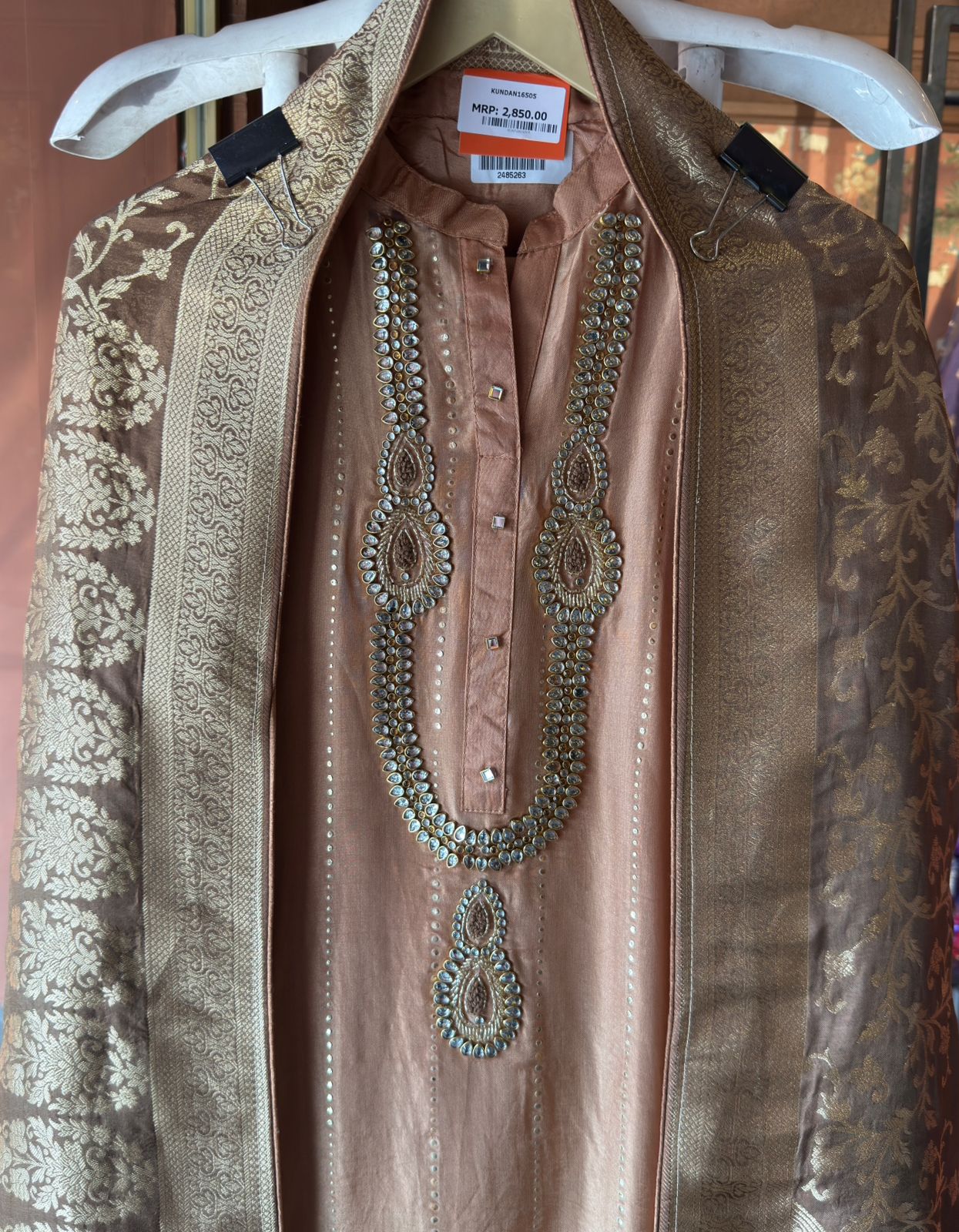 Russian silk Unstitched Shirt