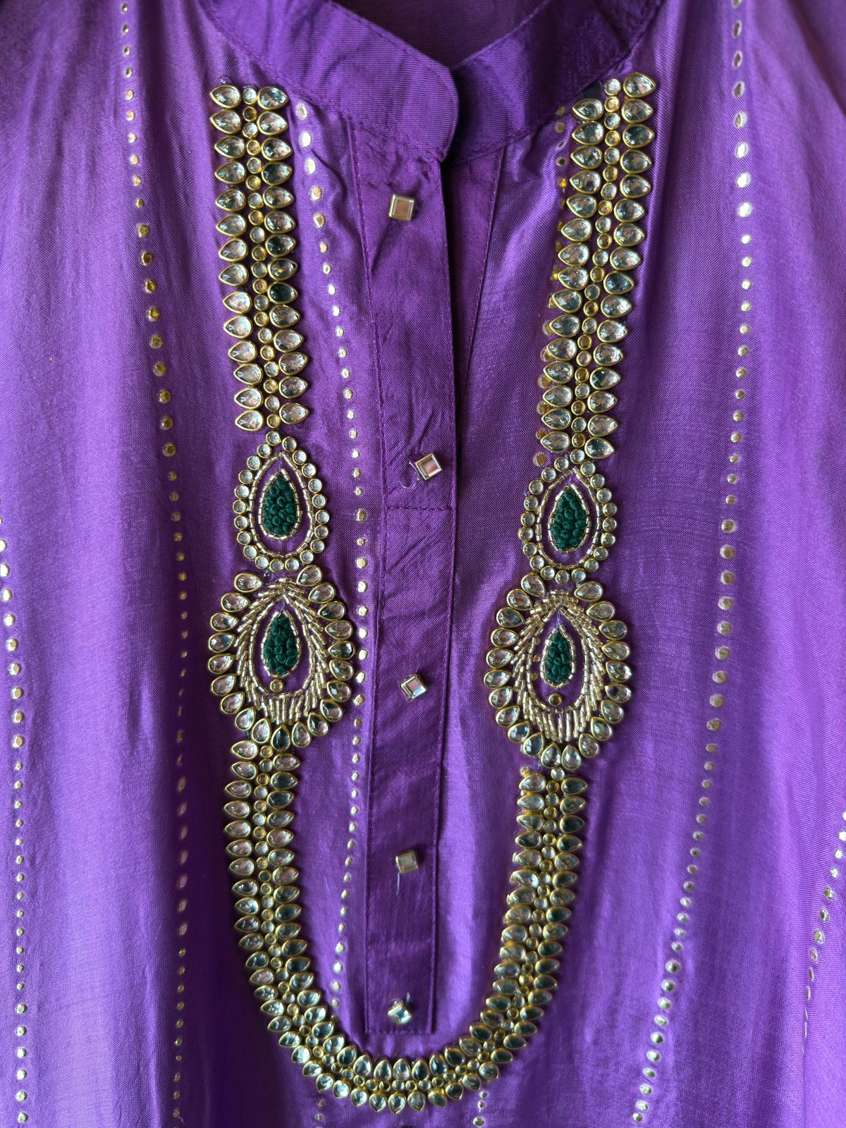 Russian silk Unstitched Shirt
