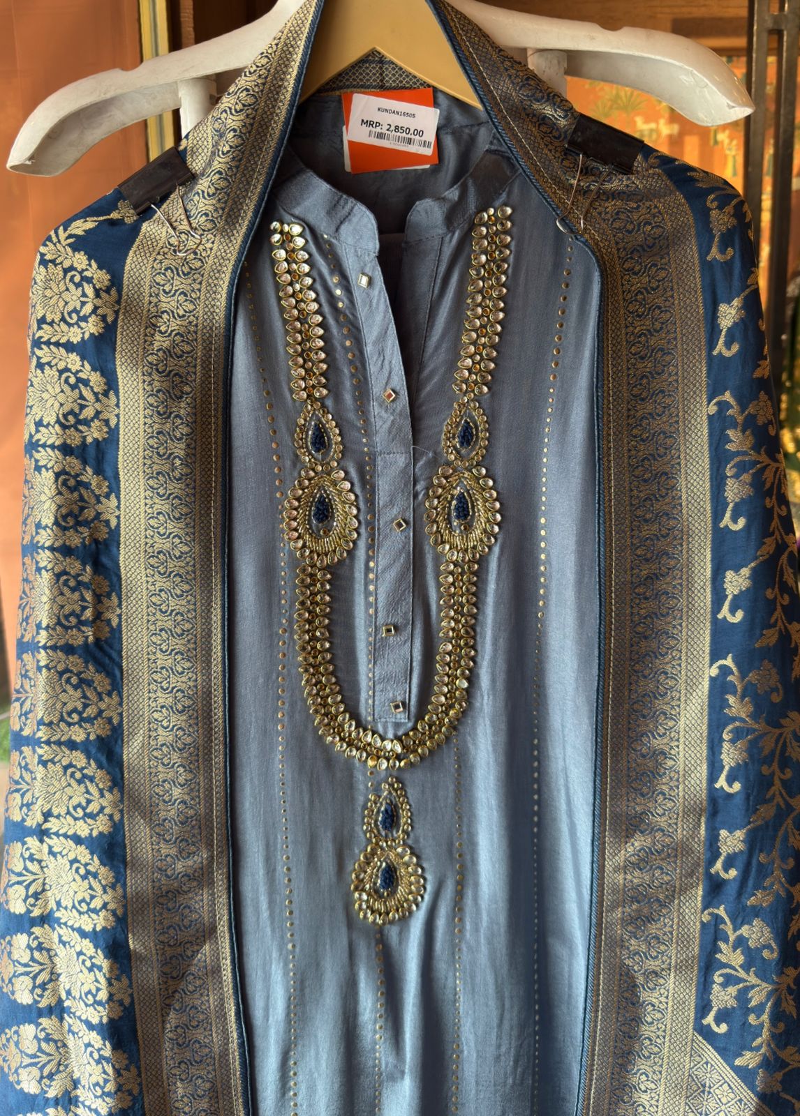 Russian silk Unstitched Shirt