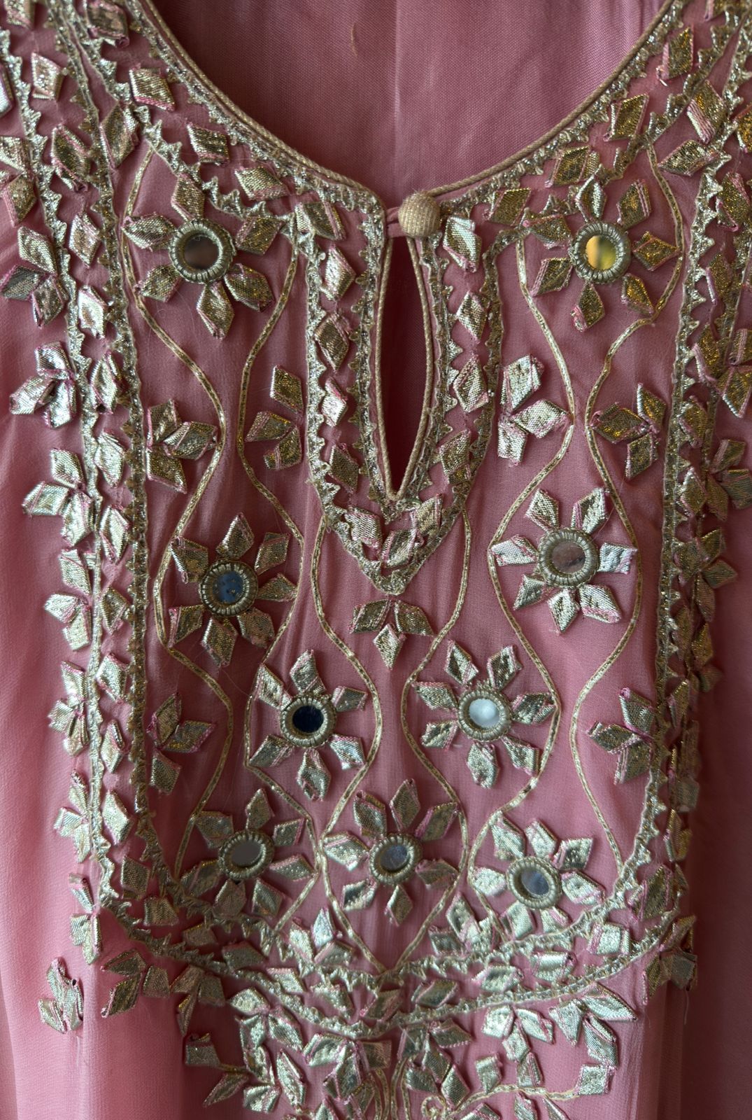 Embellished Georgette Sharara Set