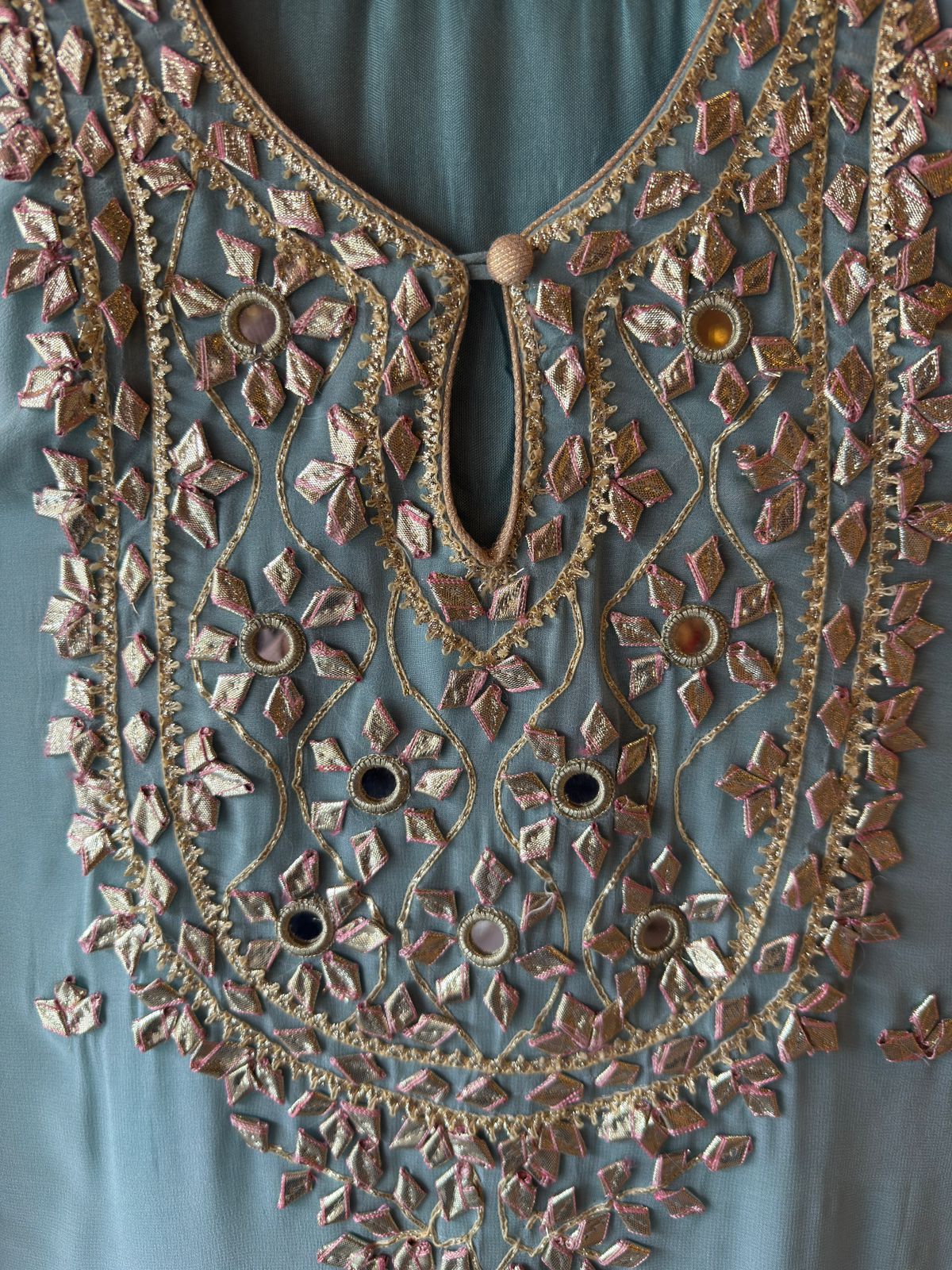 Embellished Georgette Sharara Set