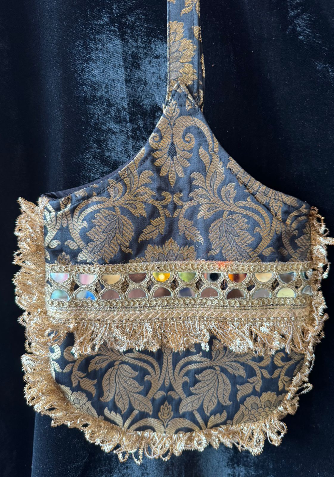 Traditional Indian Velvet kurta set