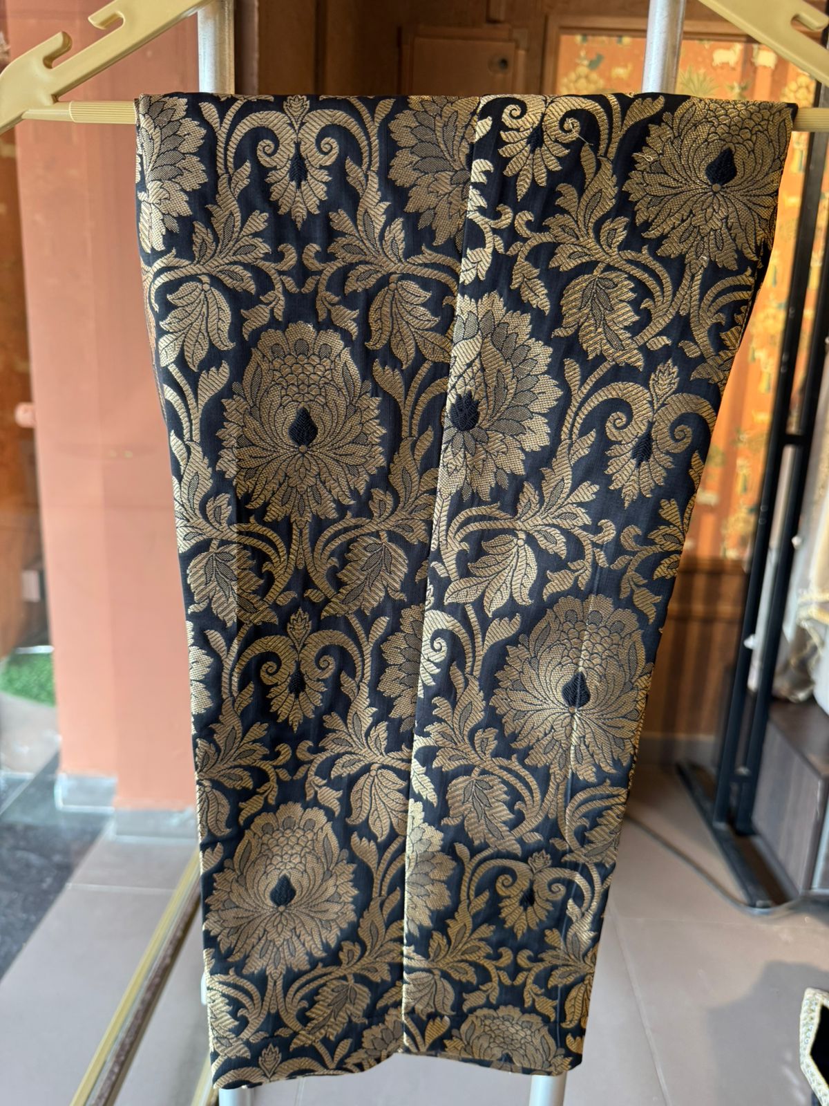 Traditional Indian Velvet kurta set