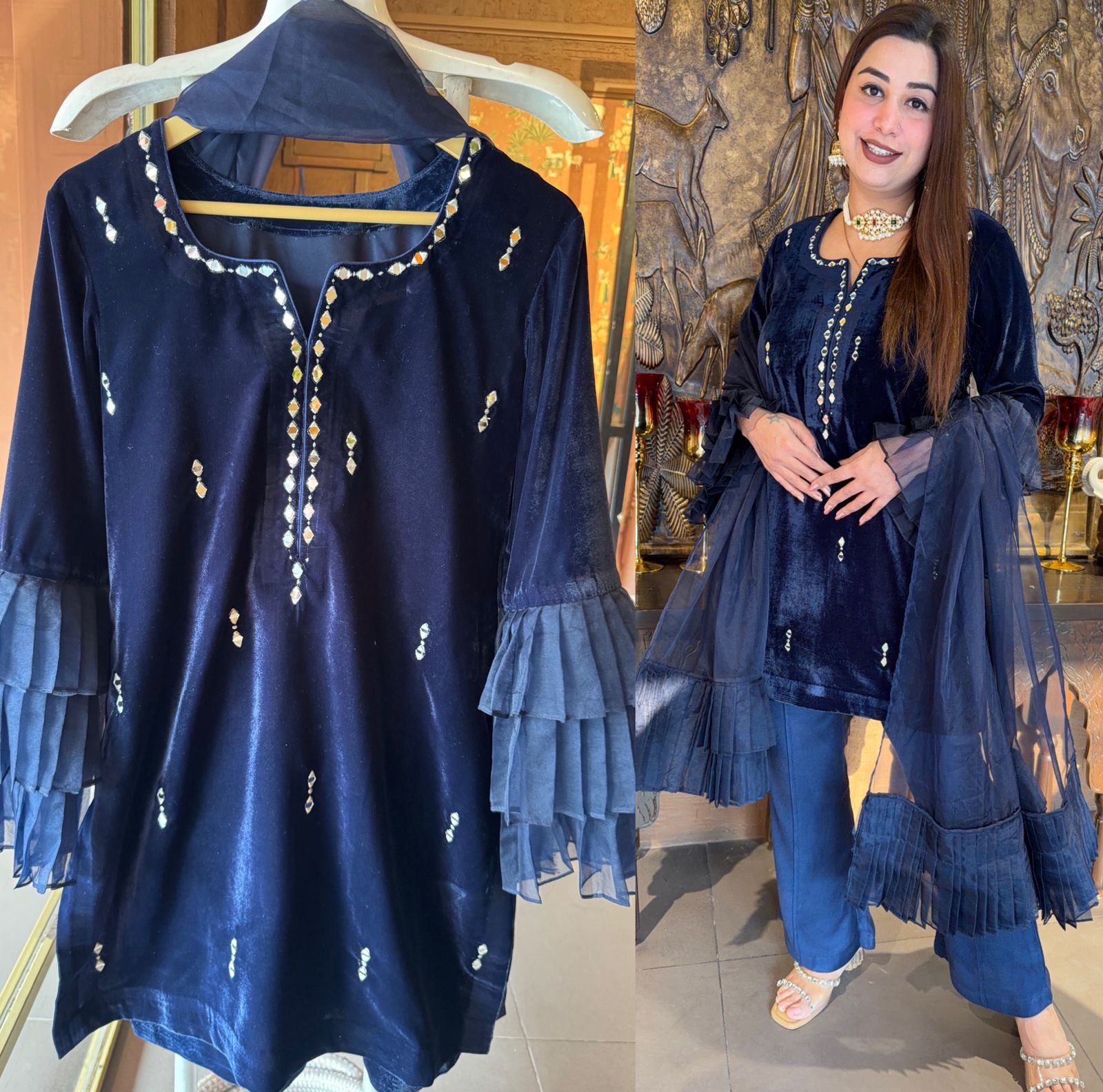 Short kurta set