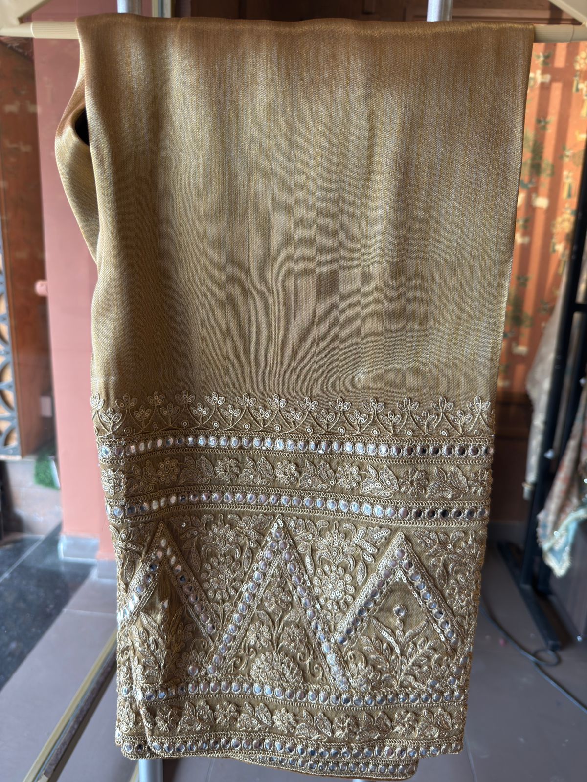 Giraffe tissue kurta