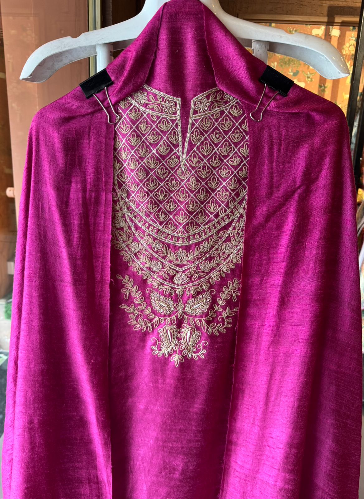 Pure Tussar silk Ethnic Suit