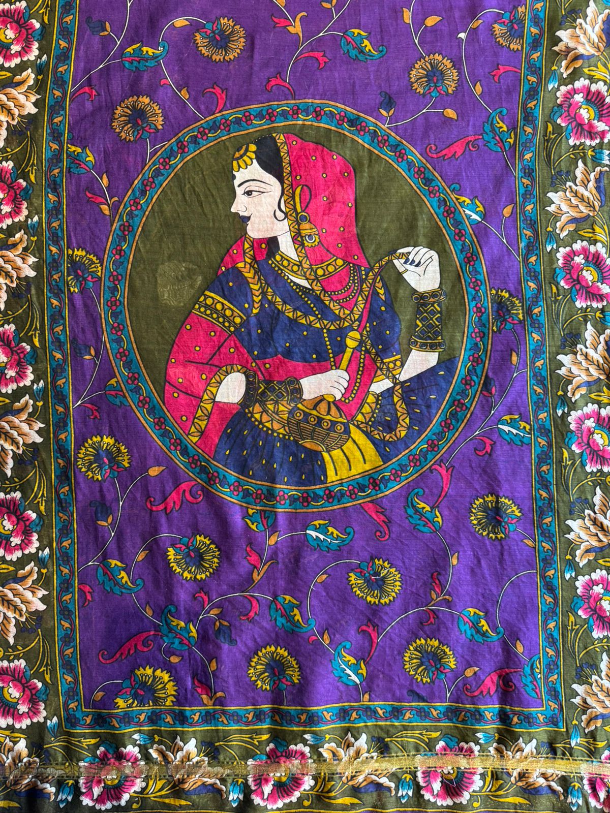 Pure Maheshwari silk Suit