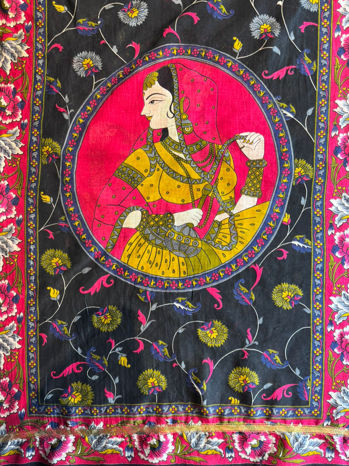 Pure Maheshwari silk Suit
