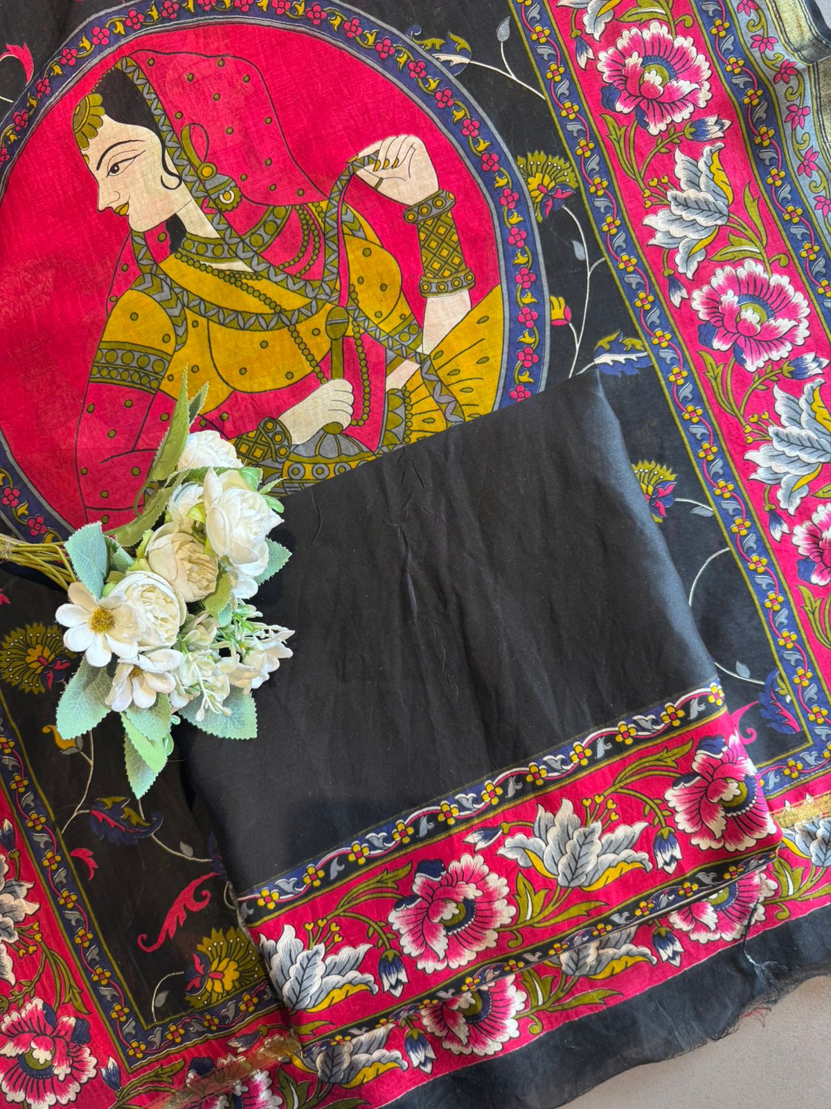 Pure Maheshwari silk Suit
