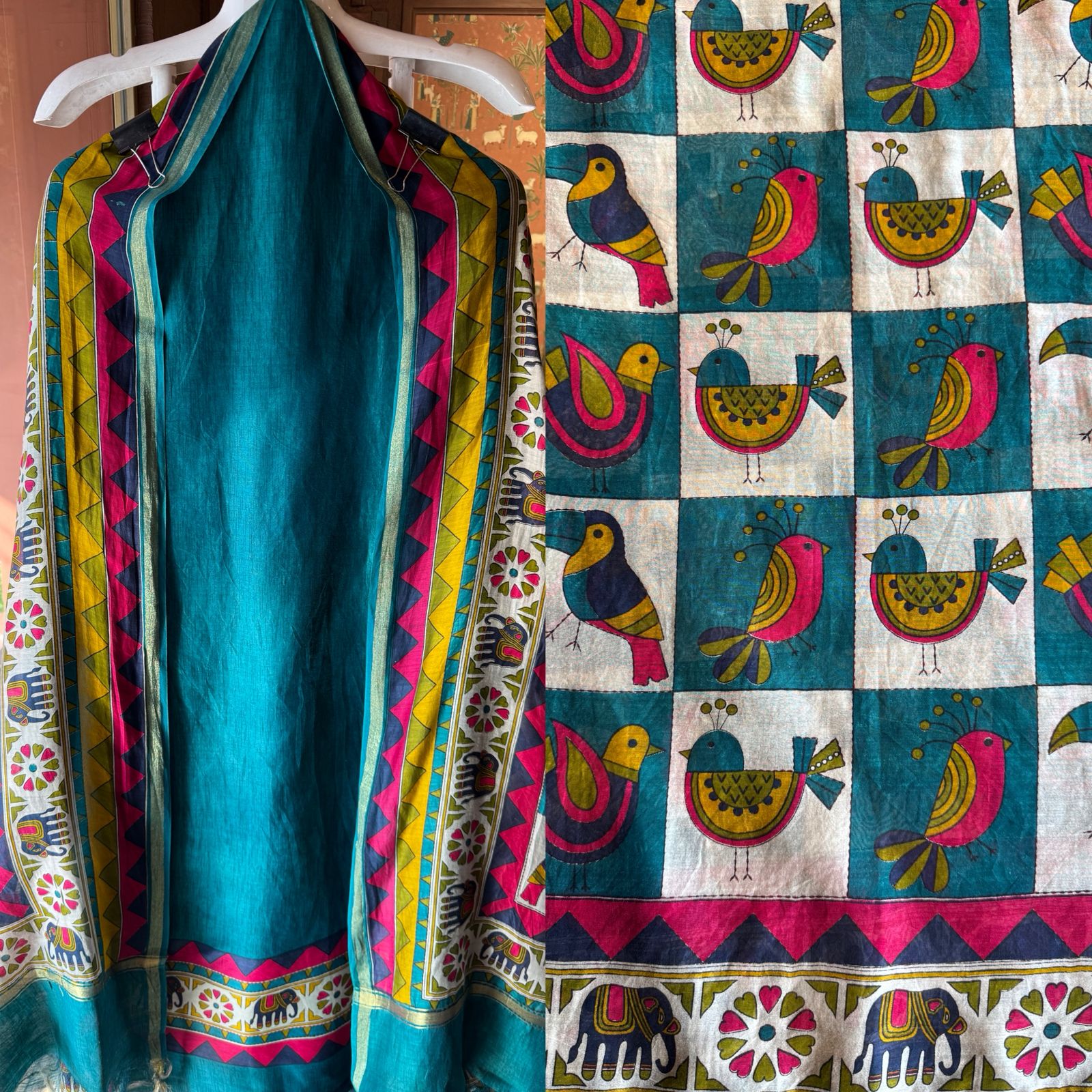 Maheshwari silk Suit