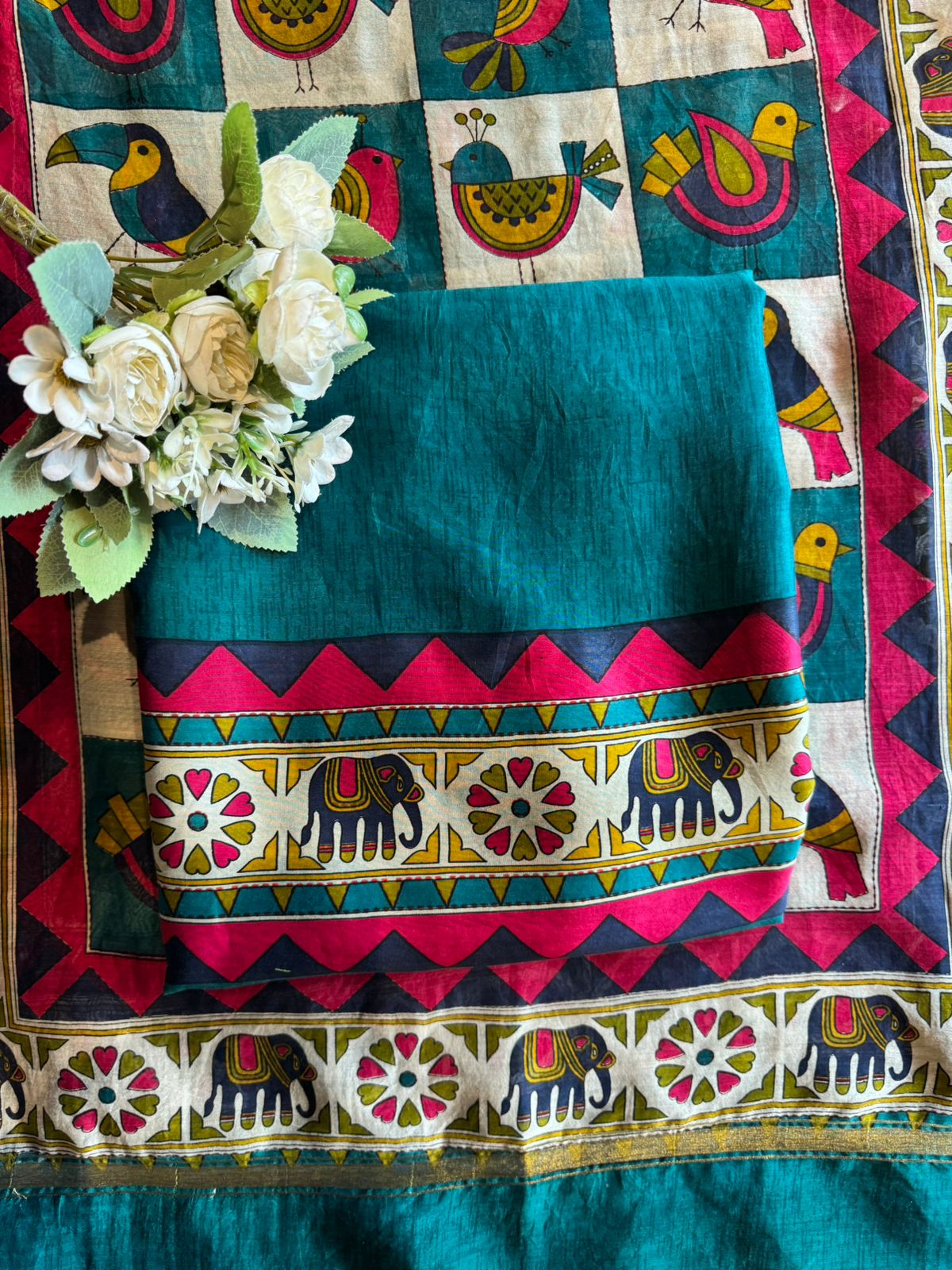 Maheshwari silk Suit