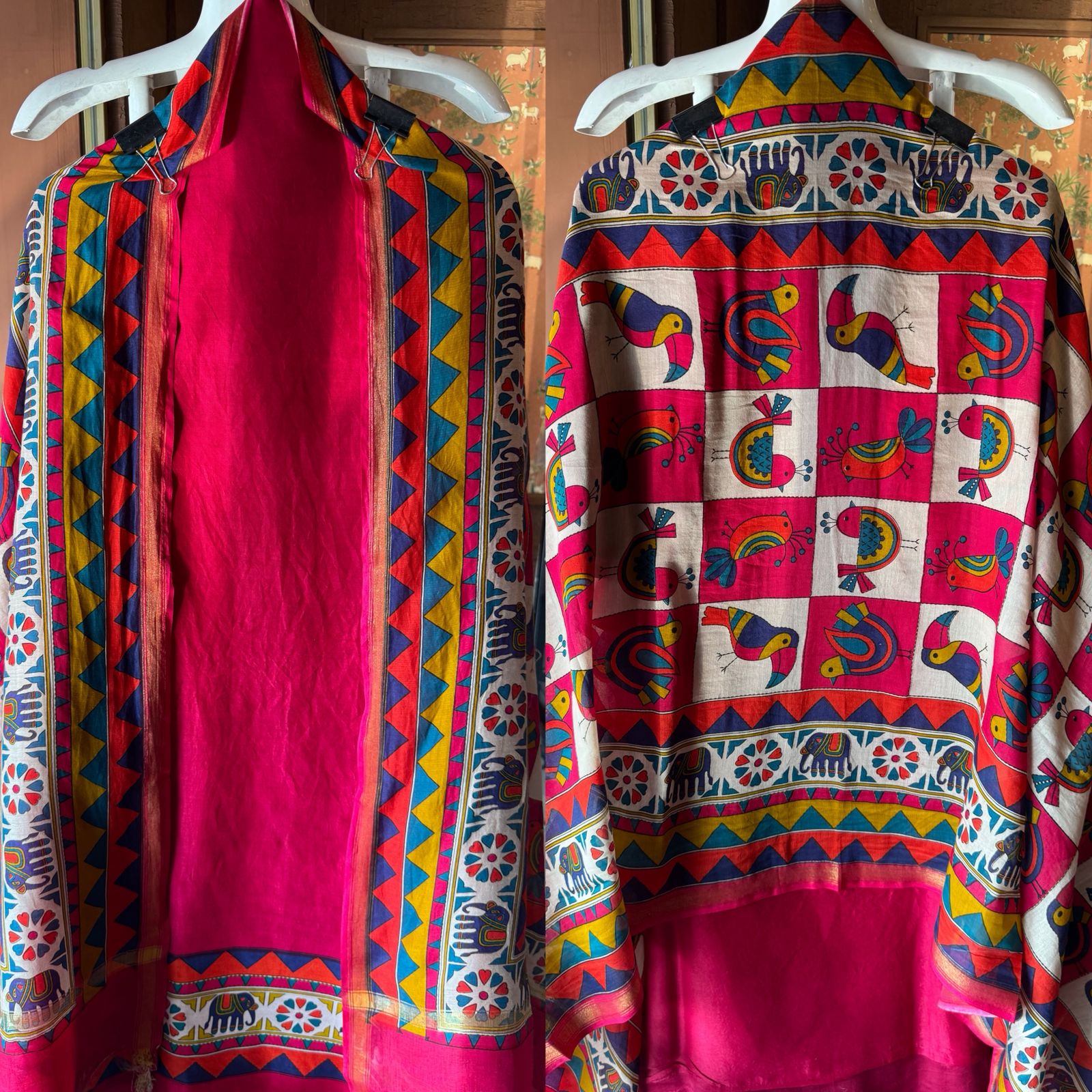 Maheshwari silk Suit