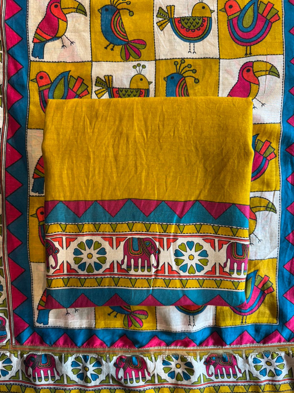 Maheshwari silk Suit