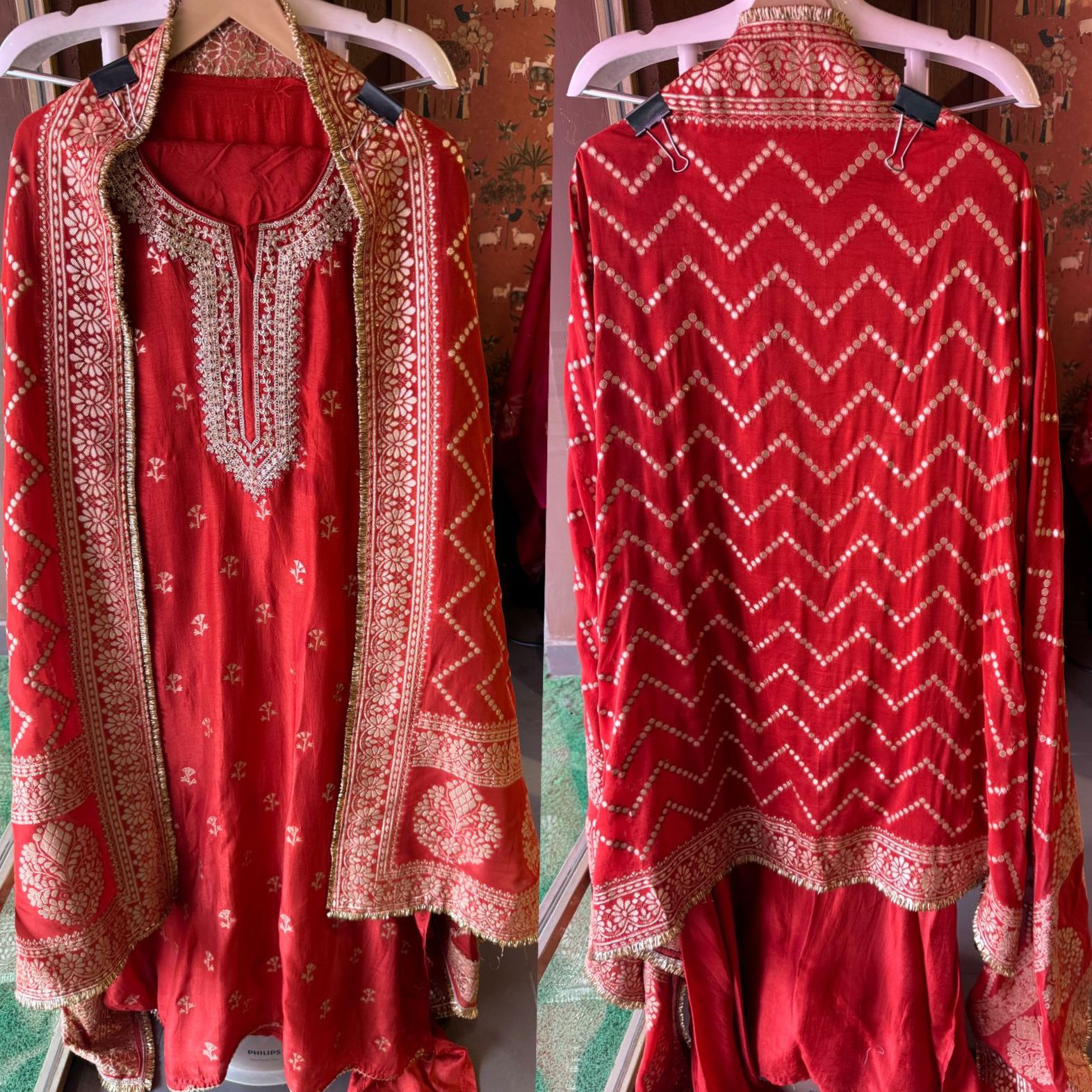 Pure Silk Unstitched Kurta