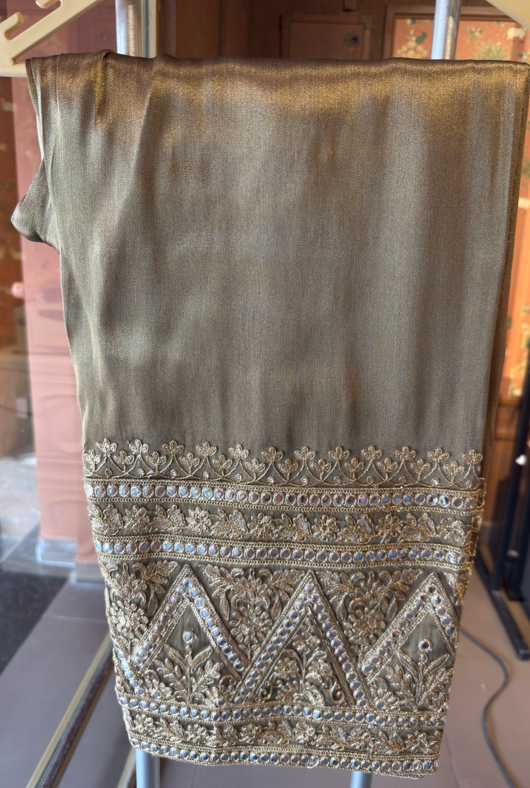 Giraffe tissue kurta