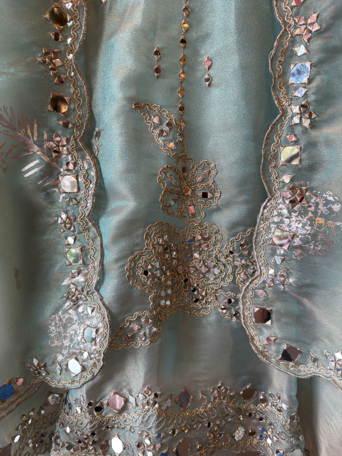 Glass tissue shirt