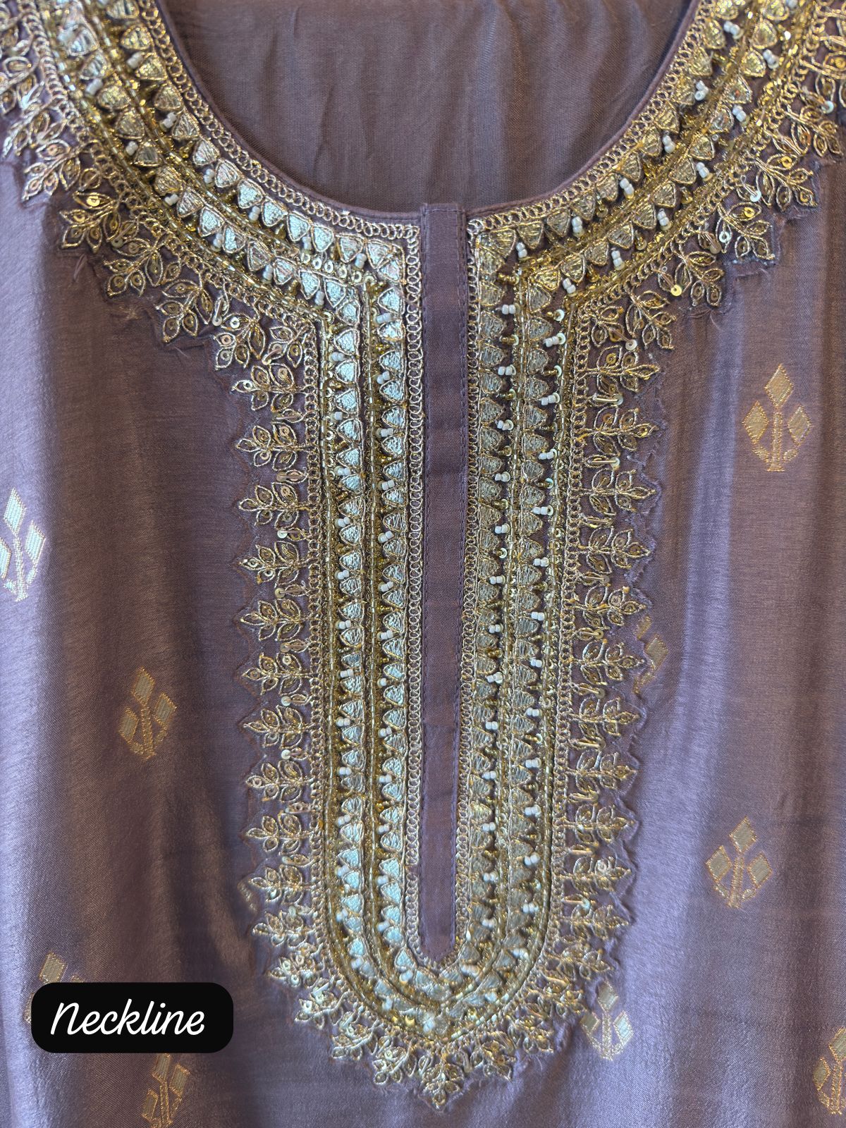 Pure Silk Unstitched Kurta