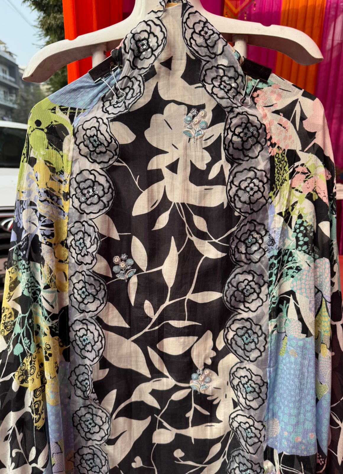 Pure Muslin Unstitched Suit